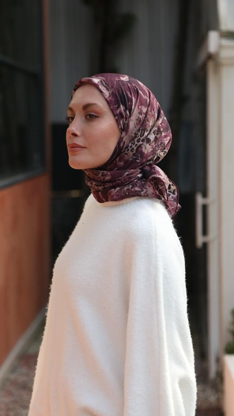 LEONE DESEN EŞARP MÜRDÜM