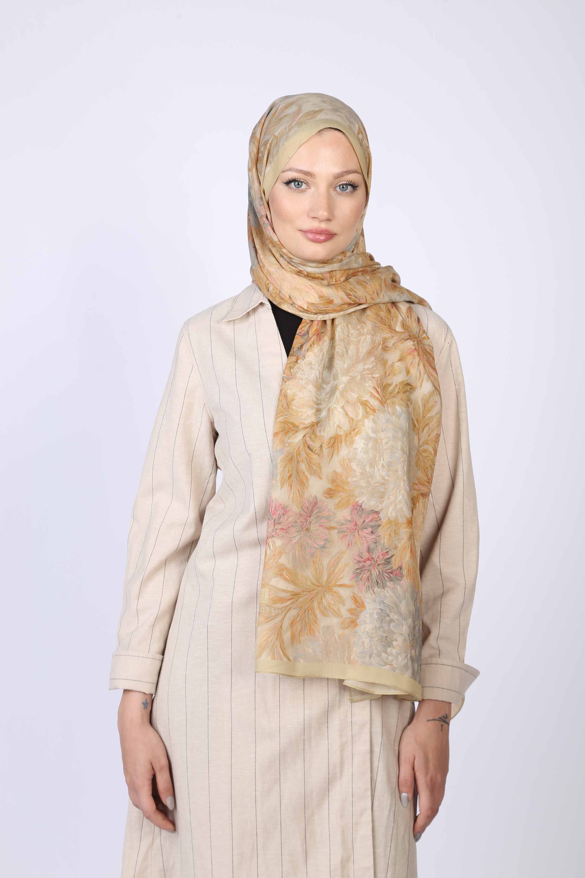 RAMİ DESEN ŞAL-SARI