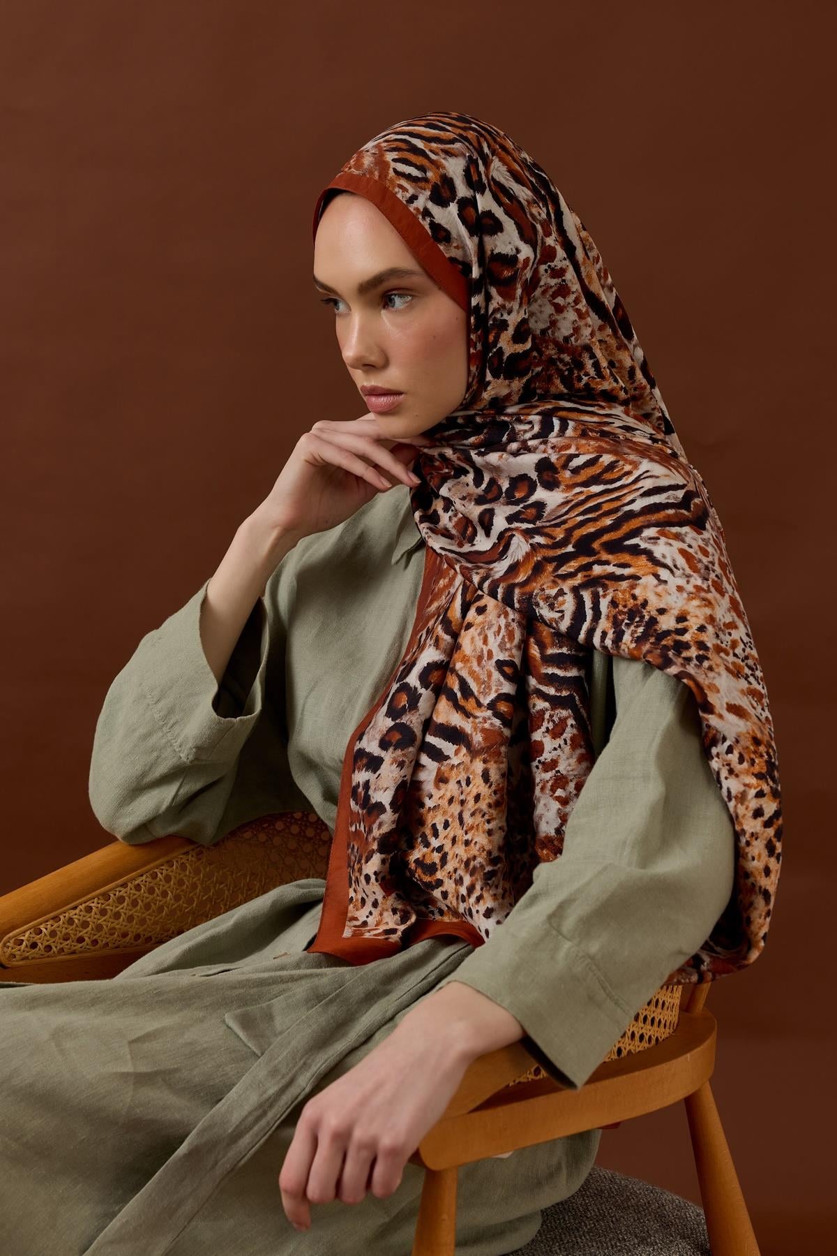 SAVANNA DESEN ŞAL-KİREMİT