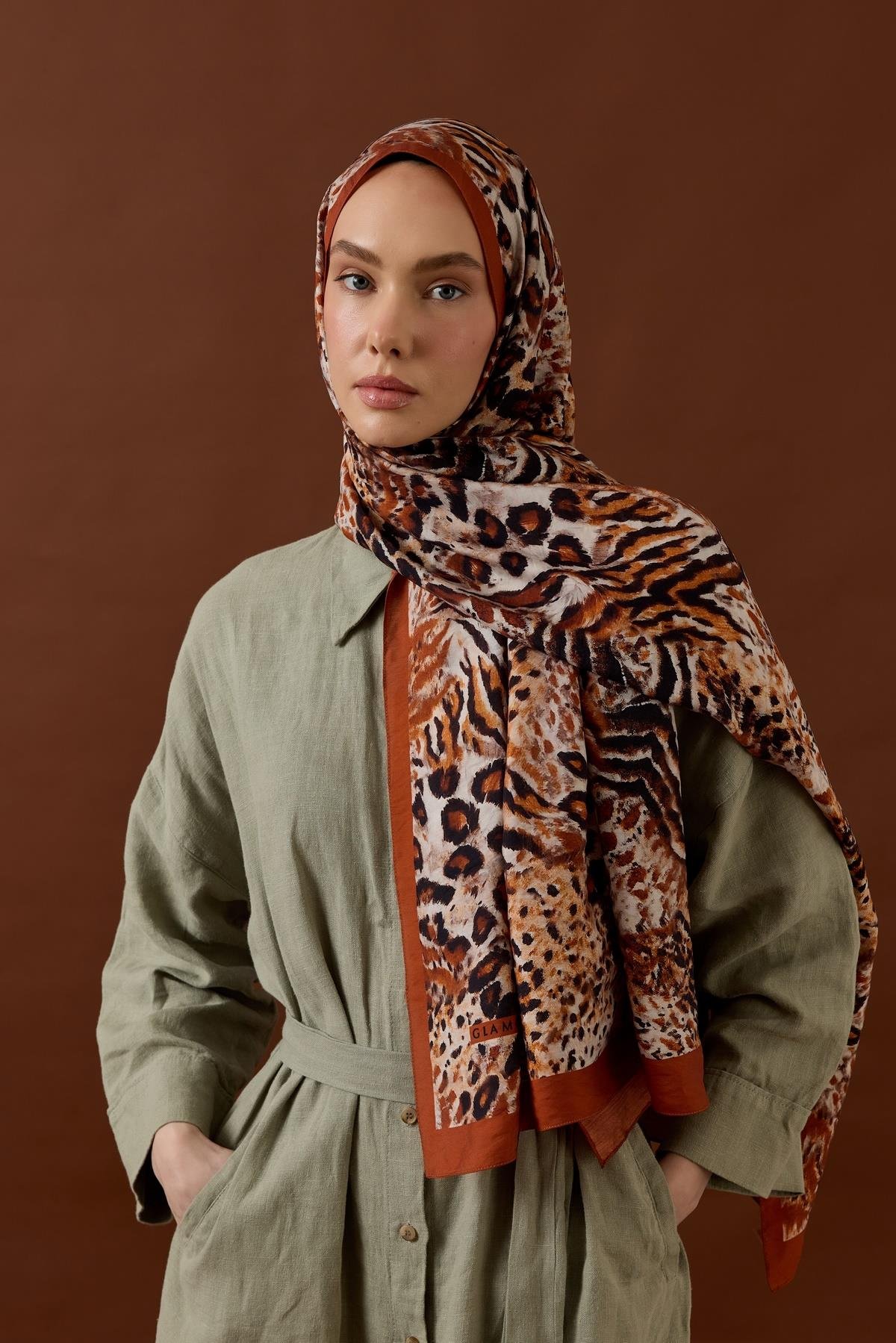 SAVANNA DESEN ŞAL-KİREMİT