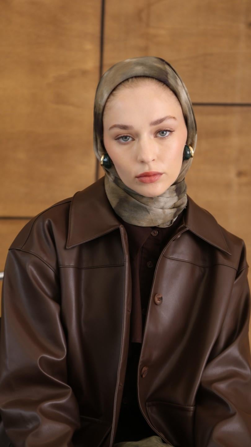 SERENA DESEN EŞARP YEŞİL