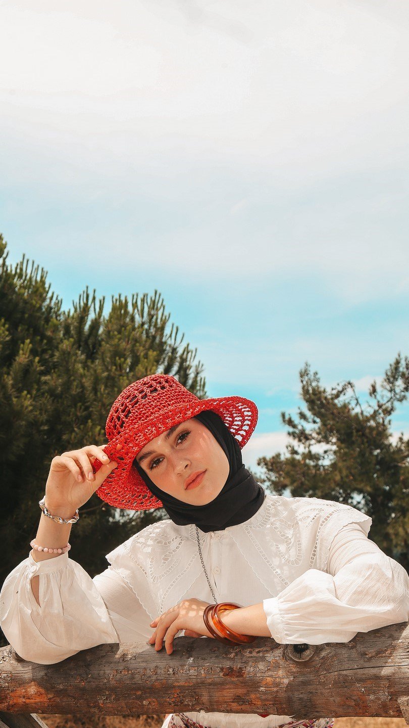SOFT FRAME DESEN EŞARP SİYAH