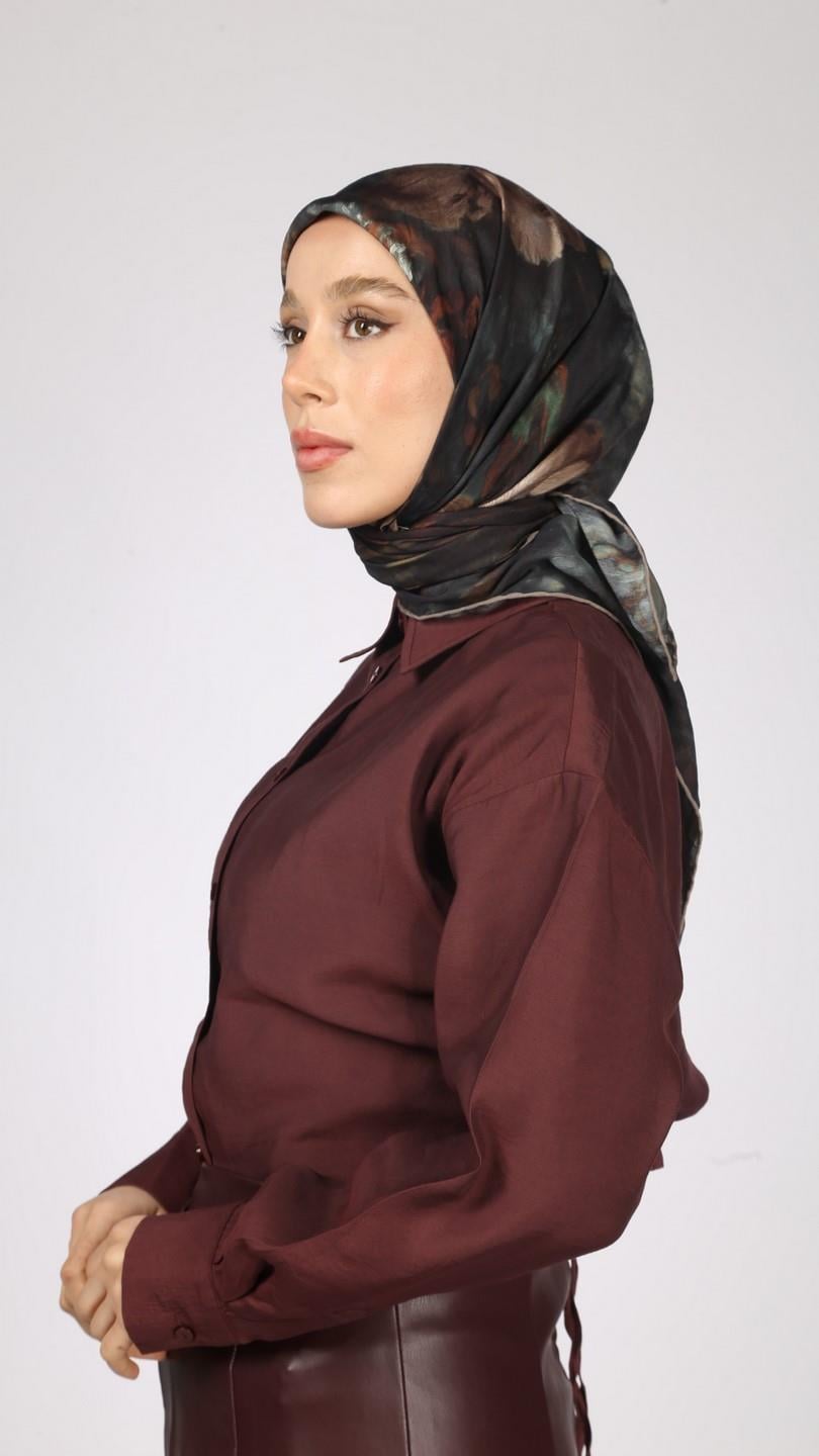 SOREL DESEN EŞARP SİYAH