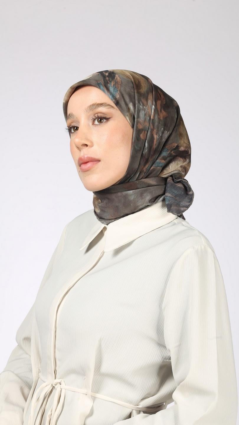 SOREL DESEN EŞARP VİZON