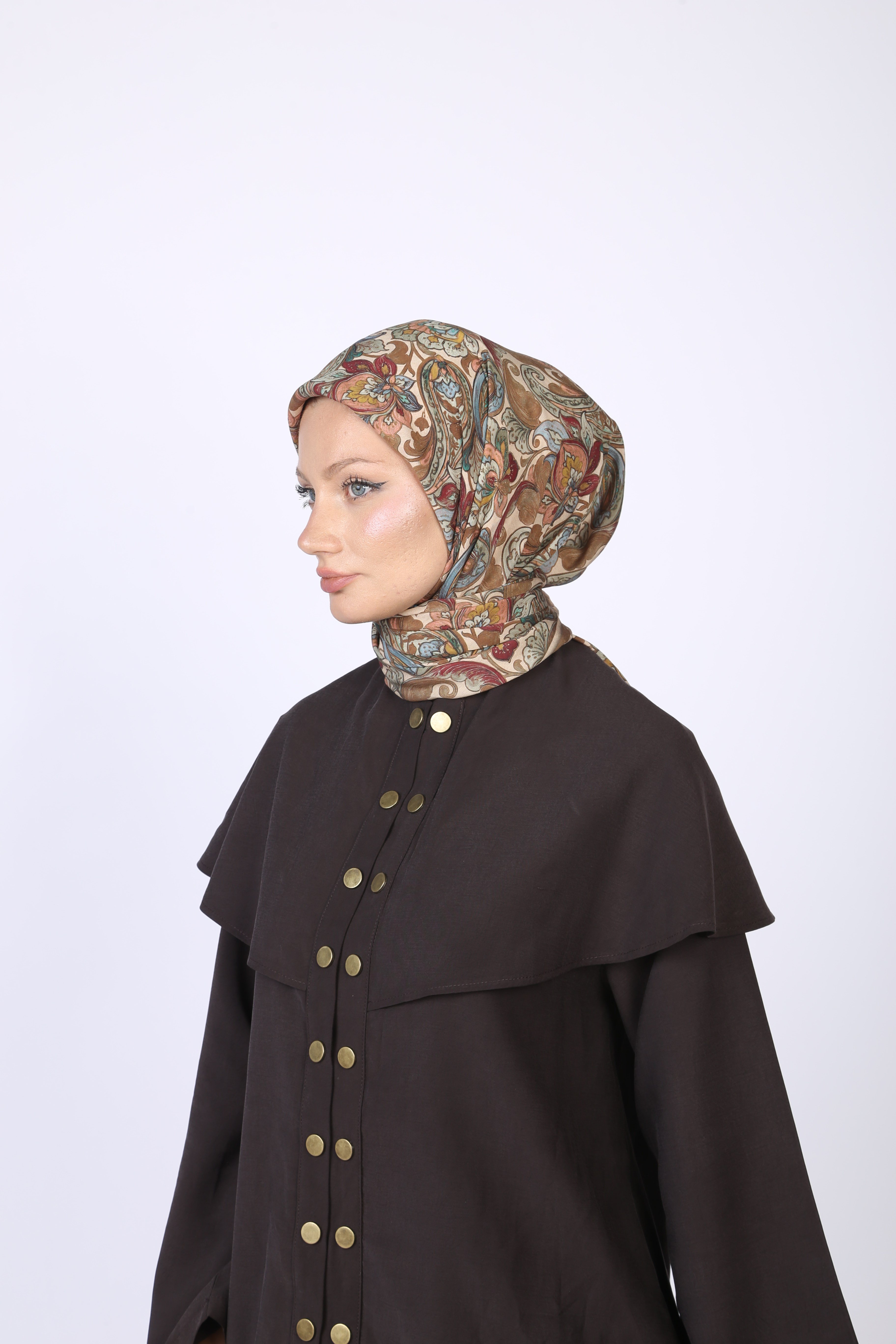 Talya Desen Eşarp Camel