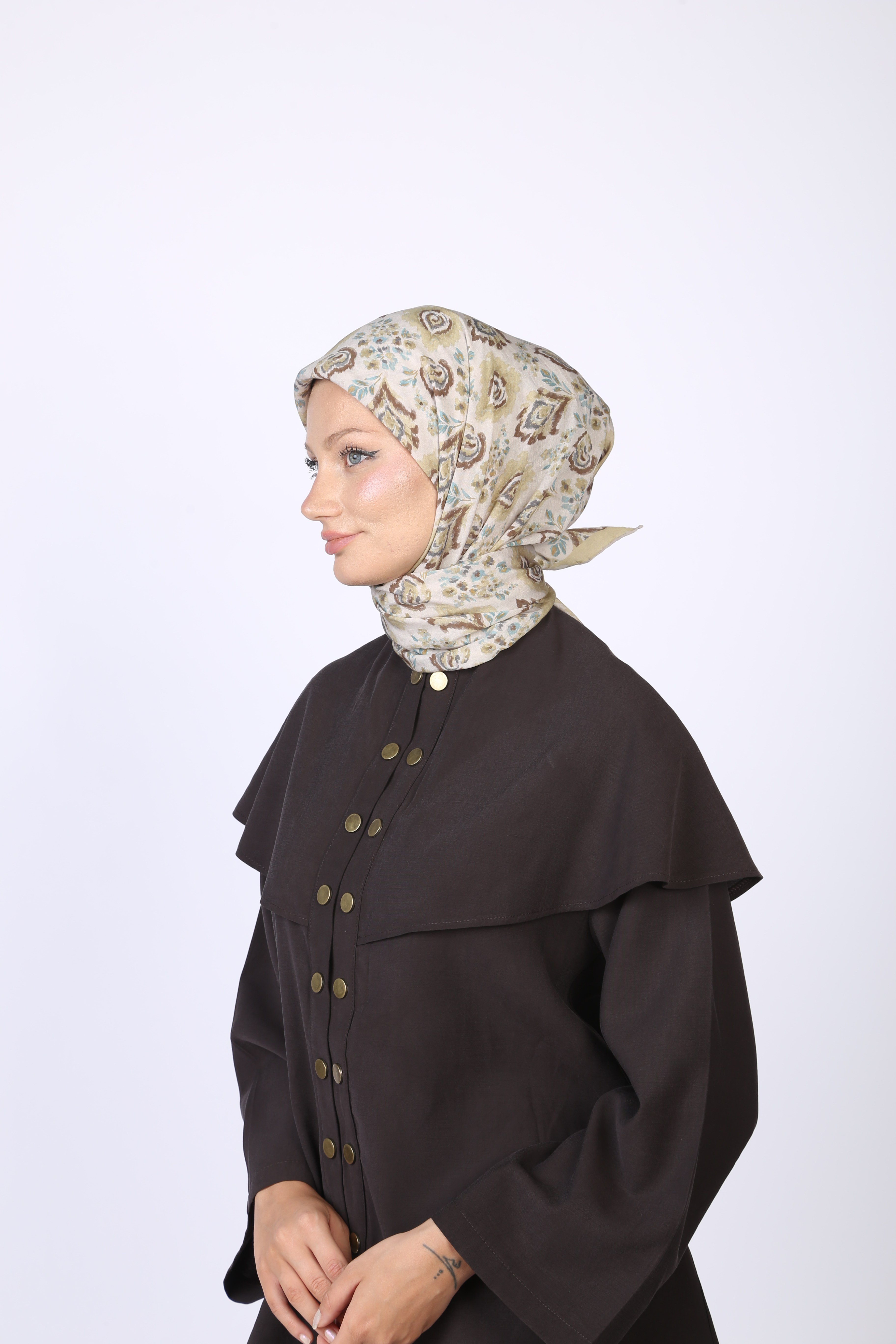 Vina Desen Eşarp Krem