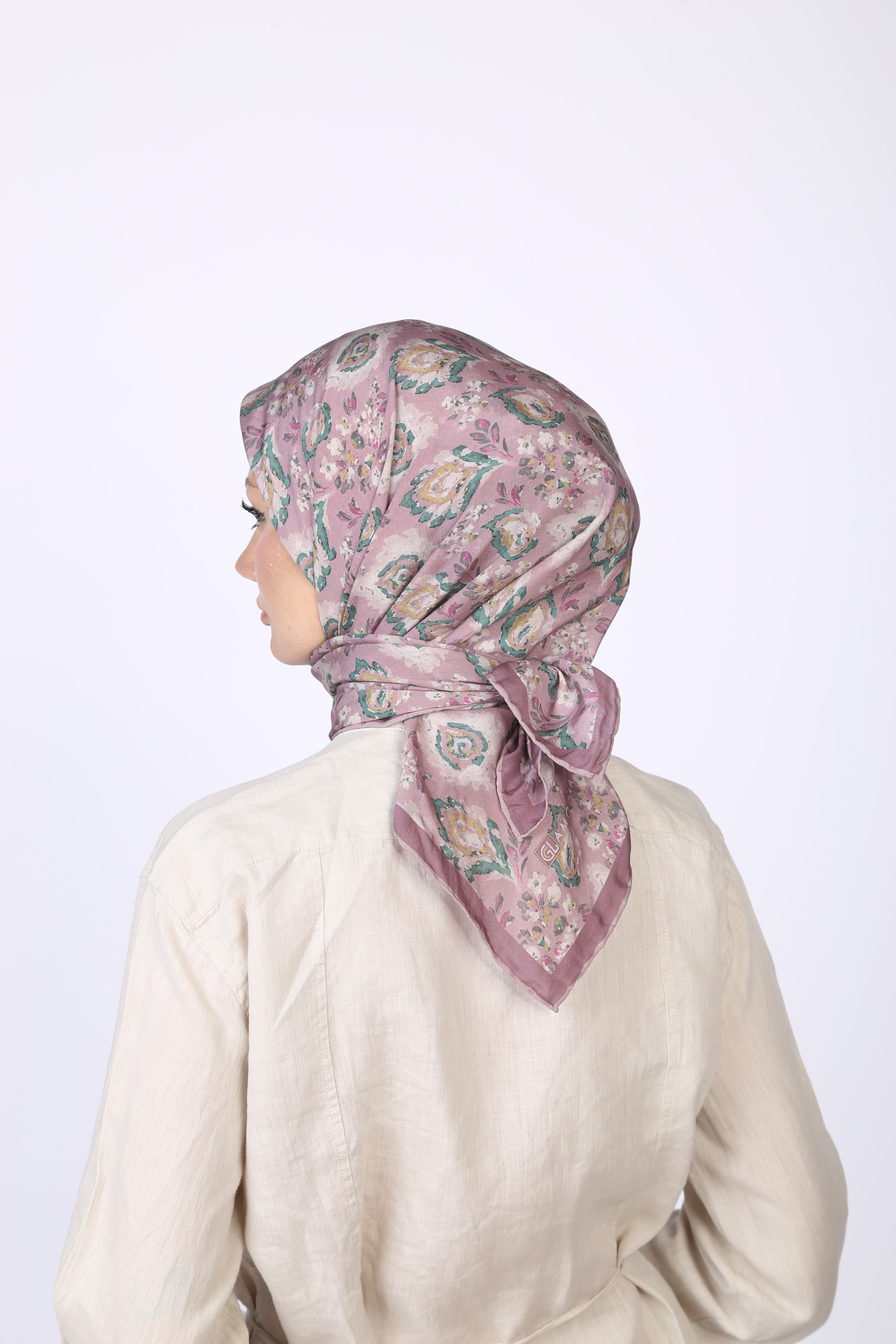 Vina Desen Eşarp Pembe