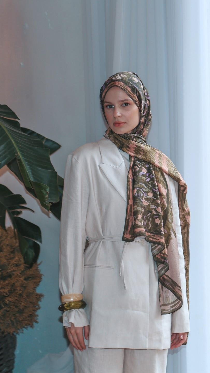 VINSA DESEN ŞAL YEŞİL-6