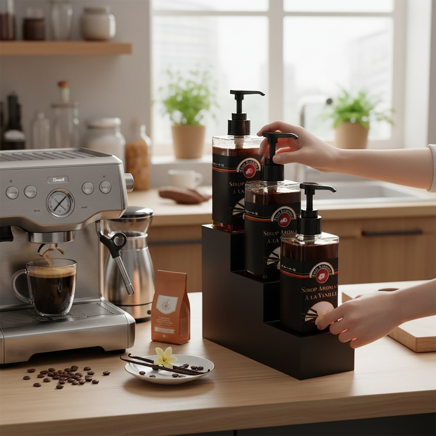 3 KATLI 3 BÖLMELİ MODEL 4 SOS STANDI (CAFE, BAR VE RESTAURANT)