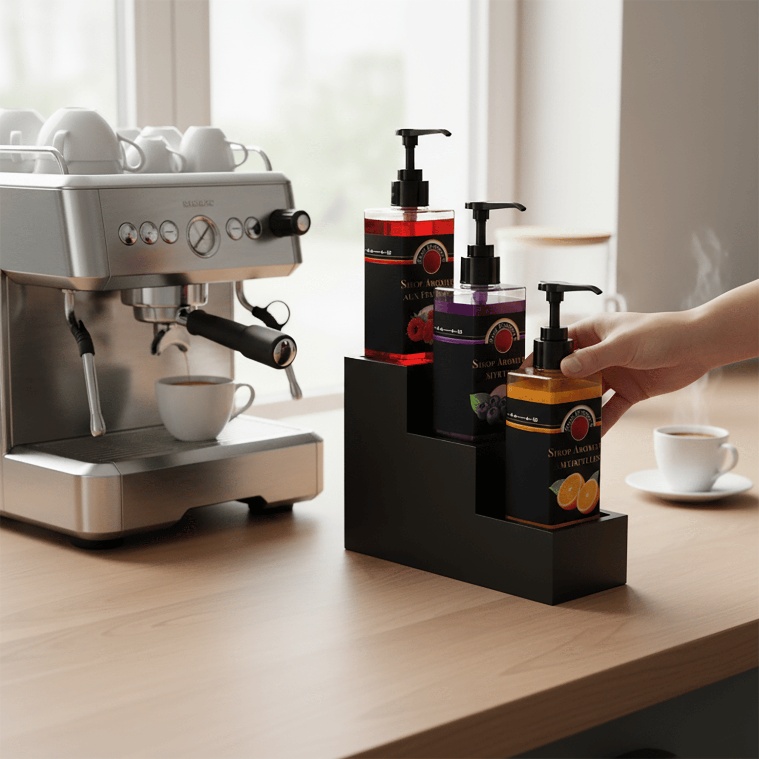 3 KATLI 3 BÖLMELİ MODEL 4 SOS STANDI (CAFE, BAR VE RESTAURANT)