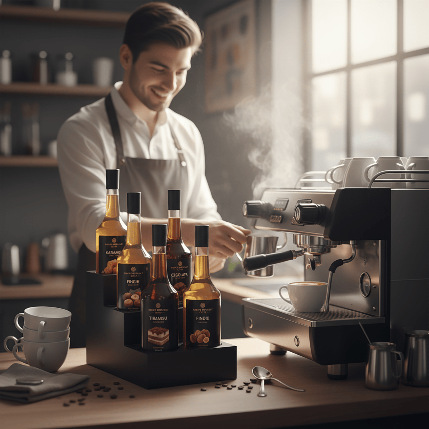 3 KATLI 6 BÖLMELİ MODEL 1 ŞURUP - SOS STANDI (CAFE, BAR VE RESTAURANT)
