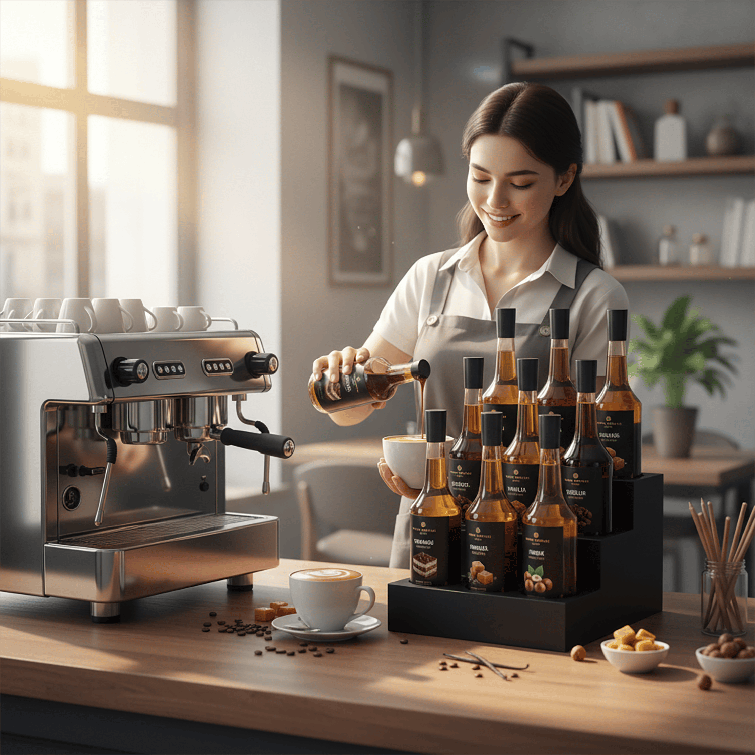 3 KATLI 9 BÖLMELİ MODEL 1 ŞURUP - SOS STANDI (CAFE, BAR VE RESTAURANT)