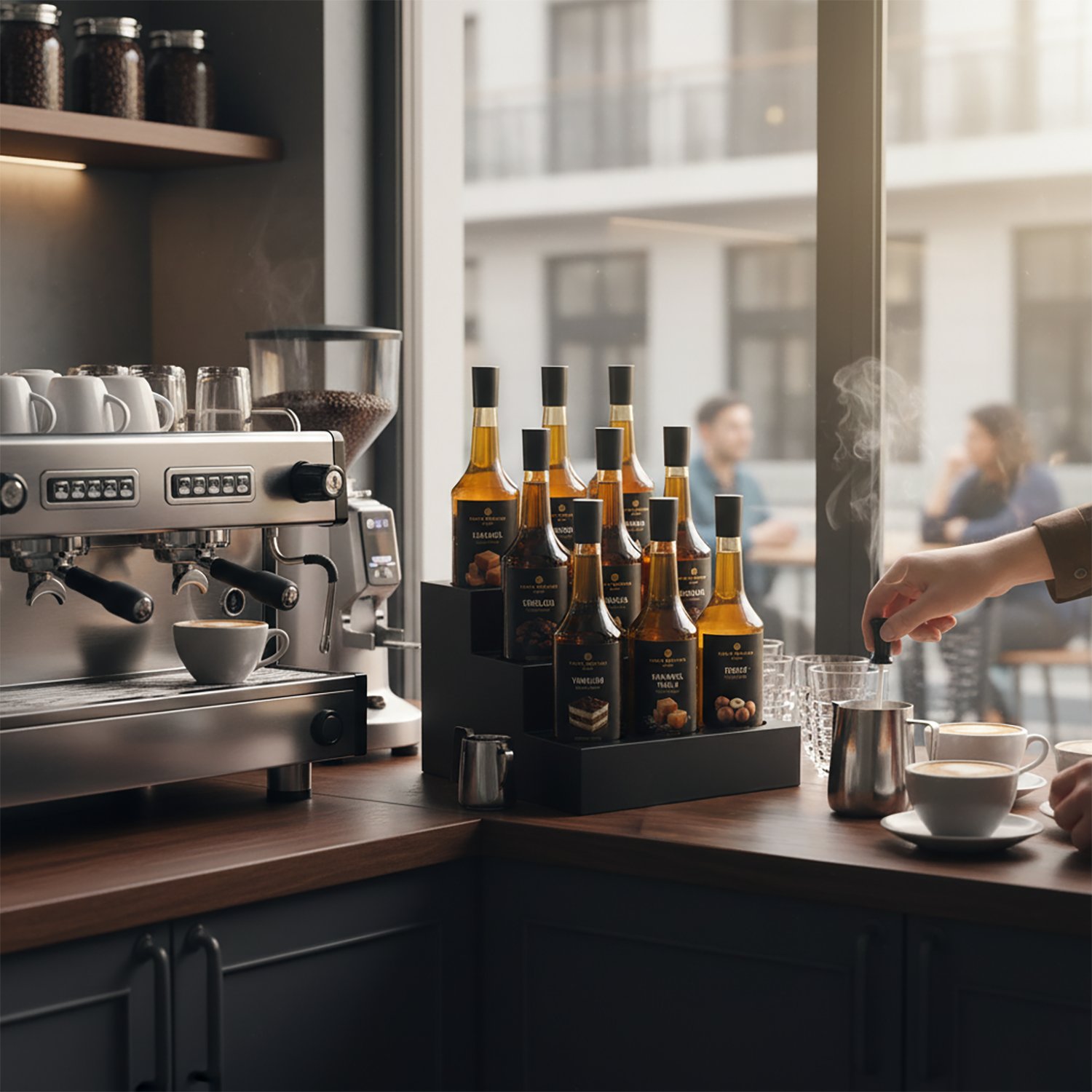3 KATLI 9 BÖLMELİ MODEL 1 ŞURUP - SOS STANDI (CAFE, BAR VE RESTAURANT)
