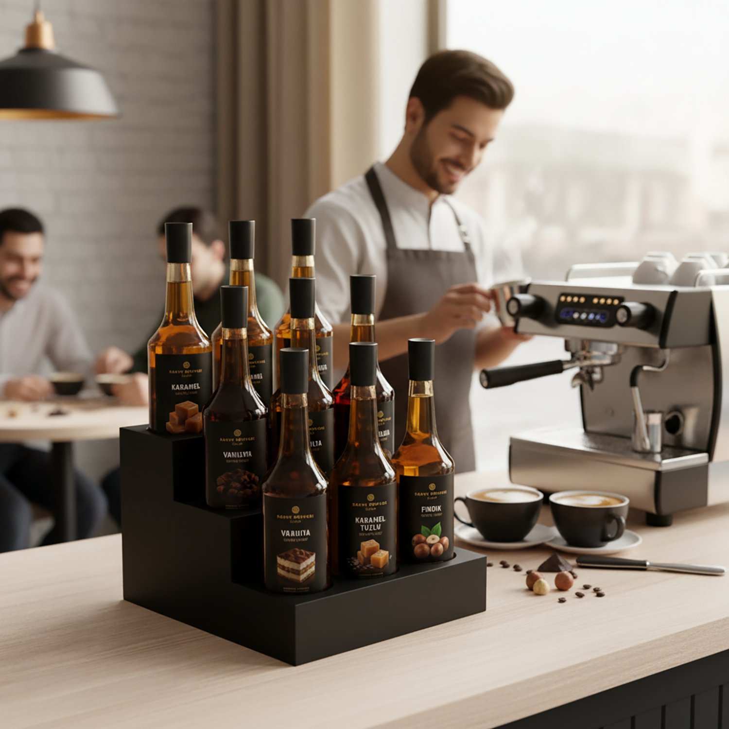 3 KATLI 9 BÖLMELİ MODEL 1 ŞURUP - SOS STANDI (CAFE, BAR VE RESTAURANT)