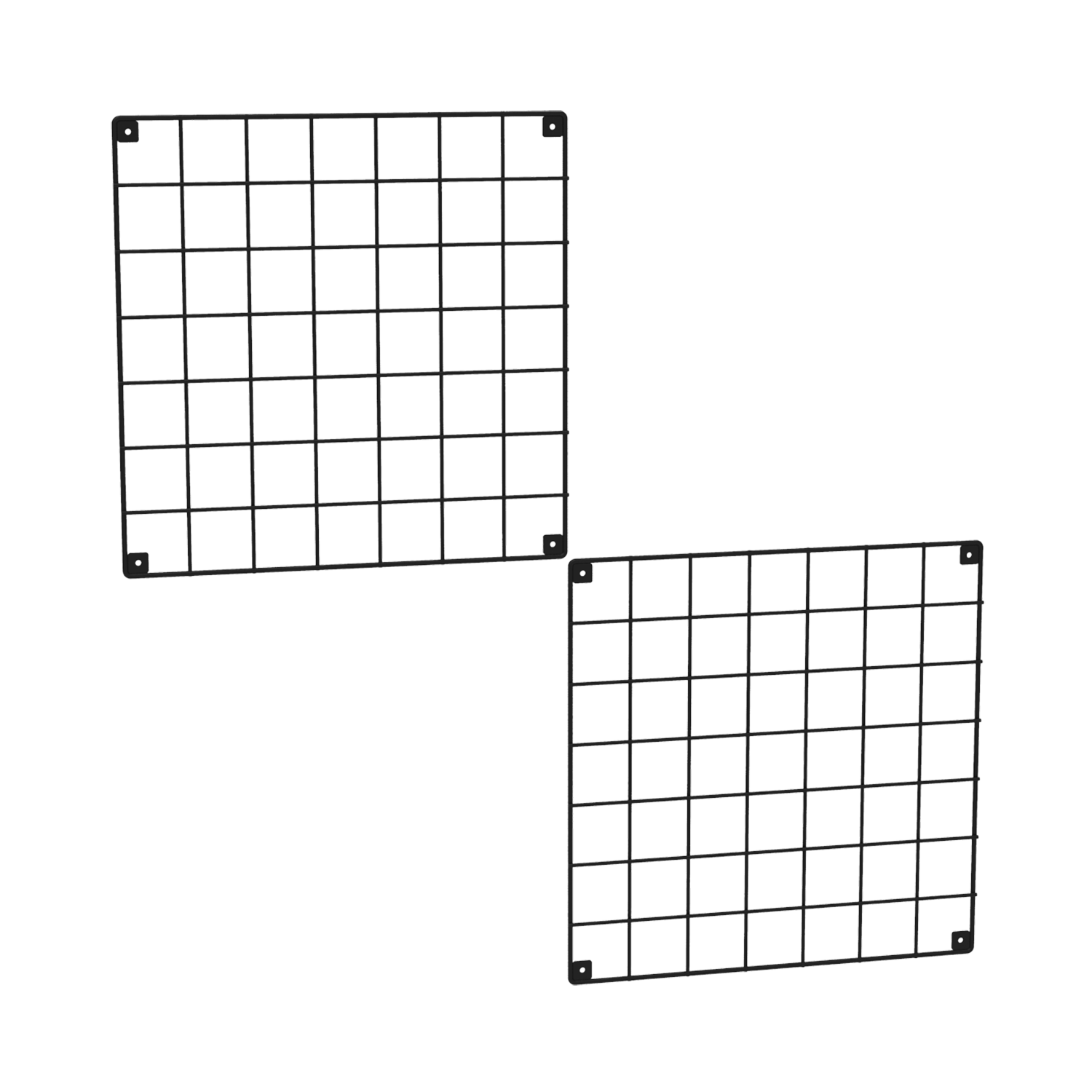 33x33 Dekoratif Hasır Tel Duvar Paneli 2'li