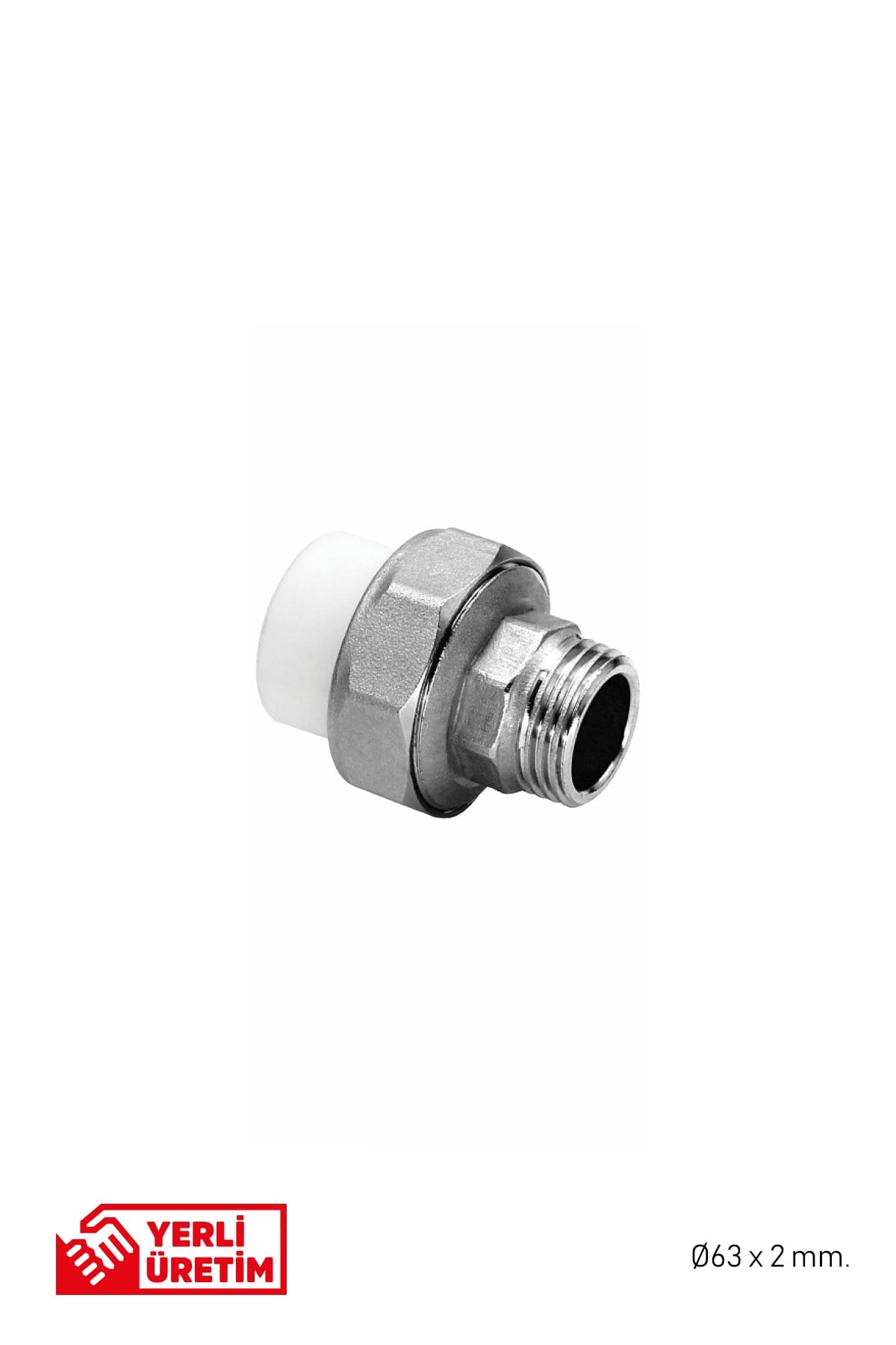DIŞ DİŞLİ OYNAR BAŞLI REK.Q63 x 2 mm