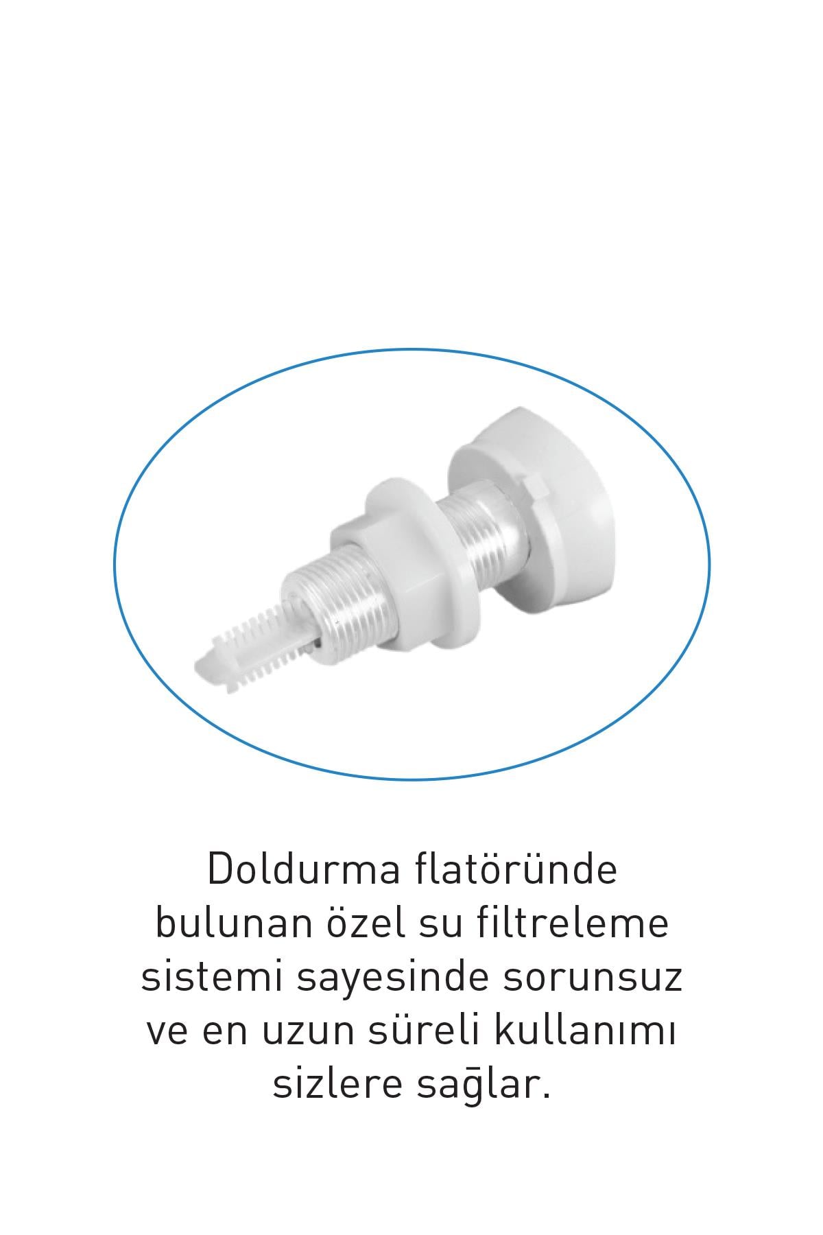 Yandan Plastik Flatör 