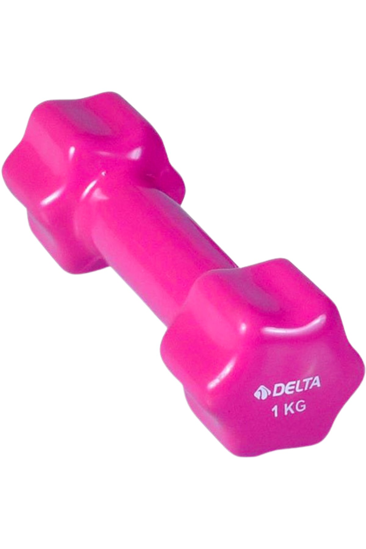 Delta 1 Kg Pvc  Dambıl Ağırlık Pembe