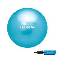 DELTA 55 cm PİLATES TOPU MAVİ