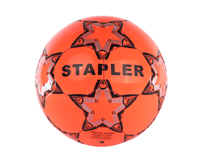 Delta Stapler Futbol Topu Kırmızı