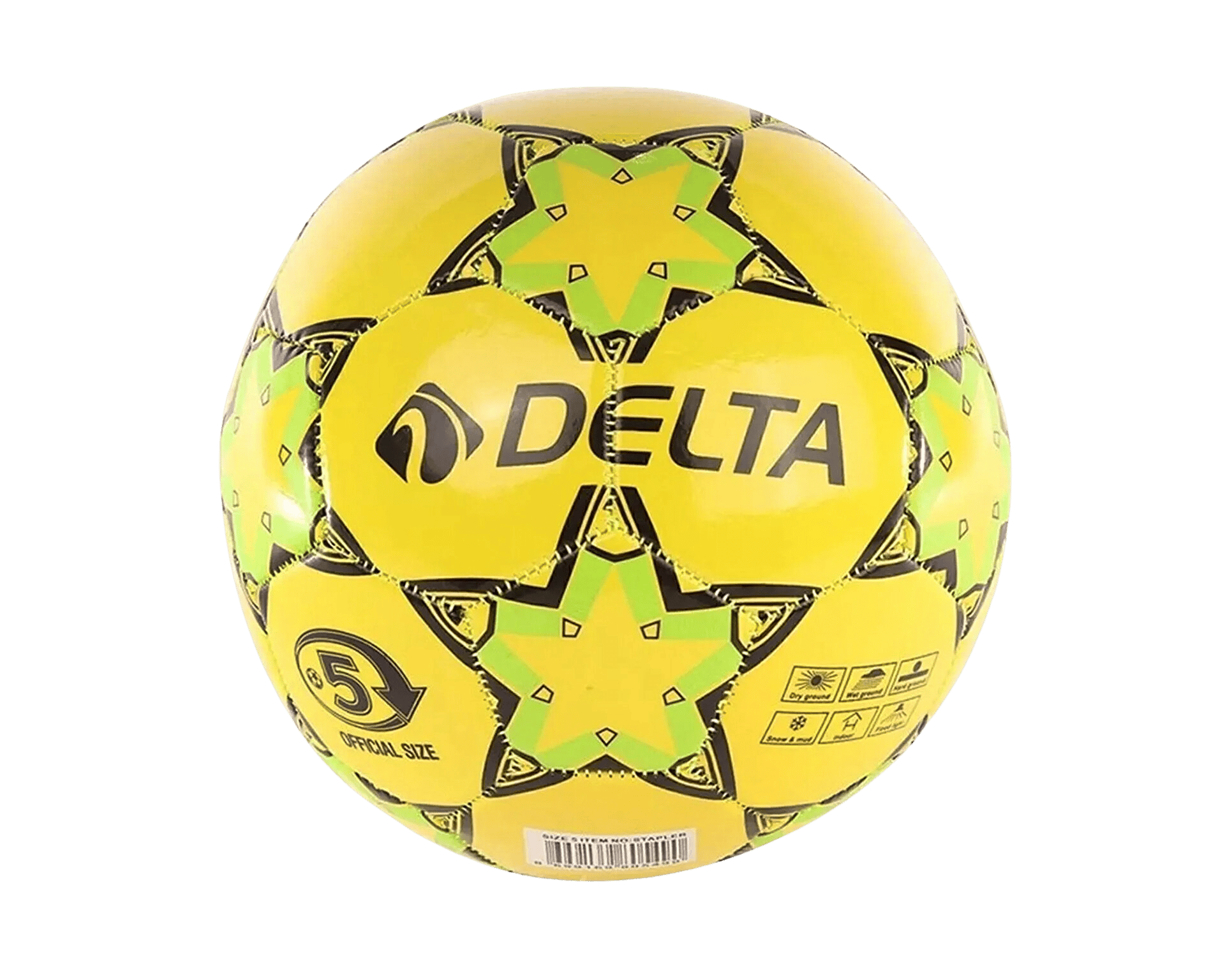 Delta Stapler Futbol Topu Sarı