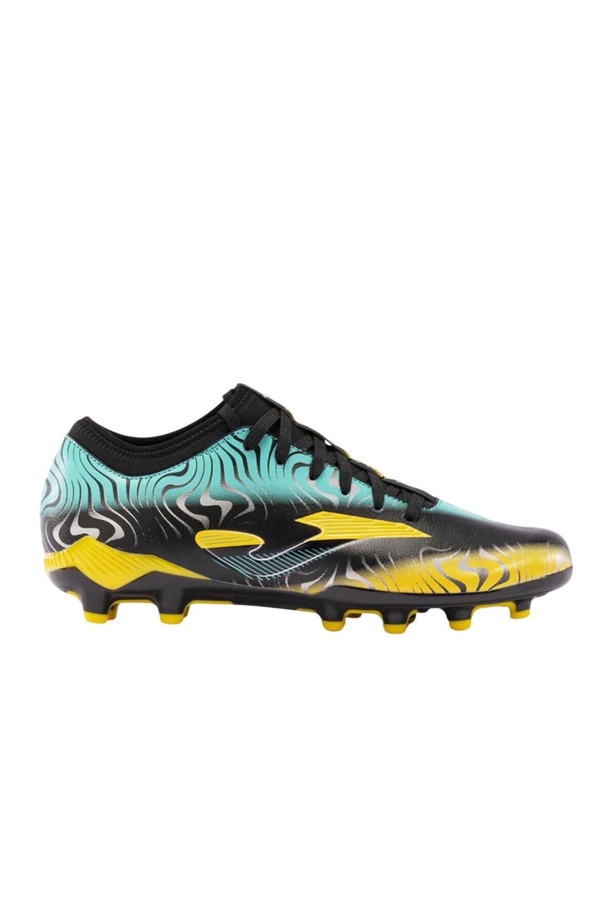 JOMA EVOLUTION 2401 BLACK GOLD FIRM GROUND Krampon ve Halı Saha Ayakkabısı