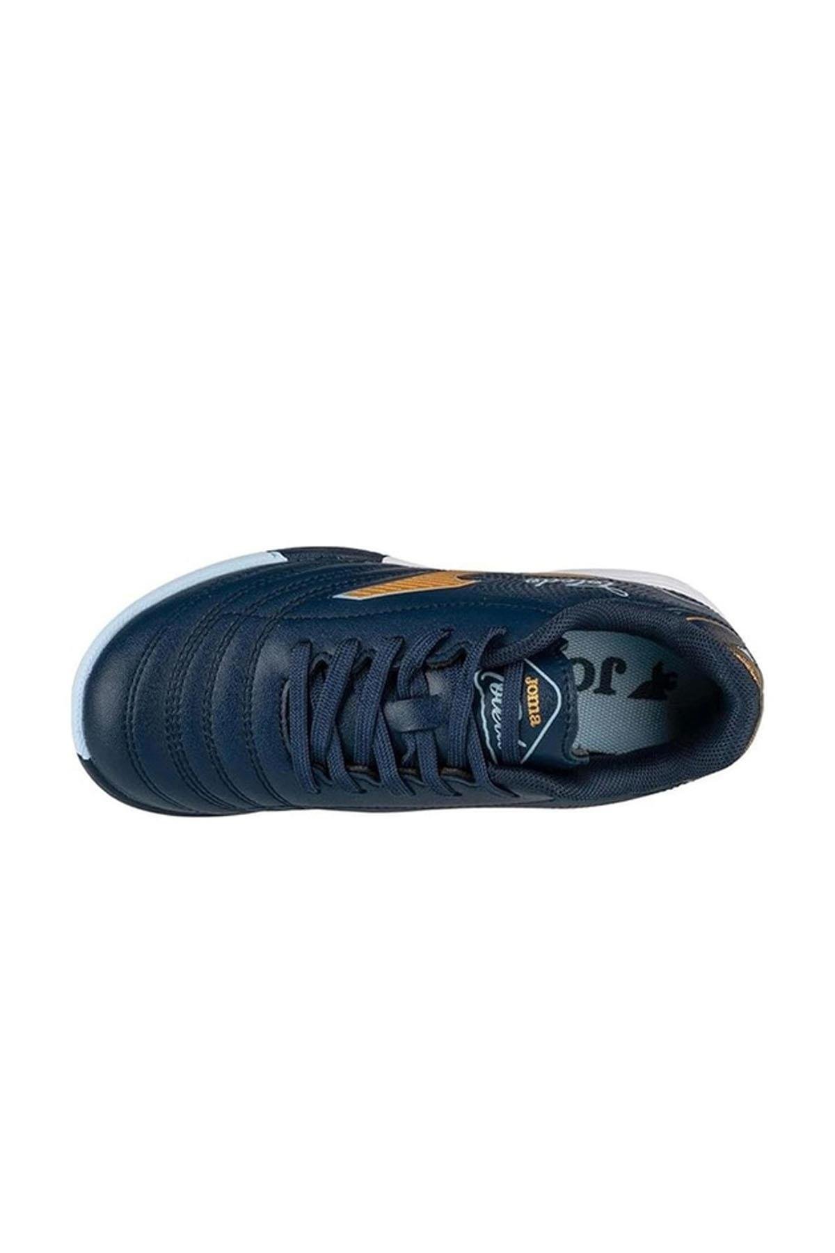 JOMA TOLEDO JR 2503 NAVY TURF Çocuk Krampon ve Halı Saha Ayakkabısı