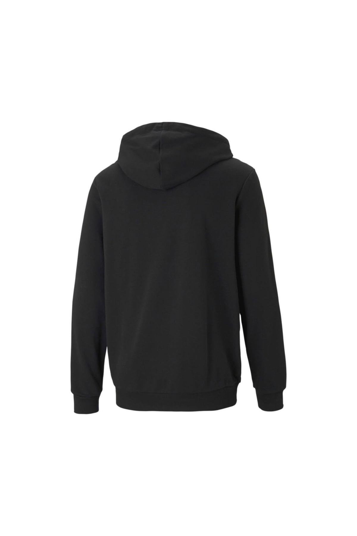 PUMA ESS SMALL LOGO FZ HOODIE Giyim Erkek