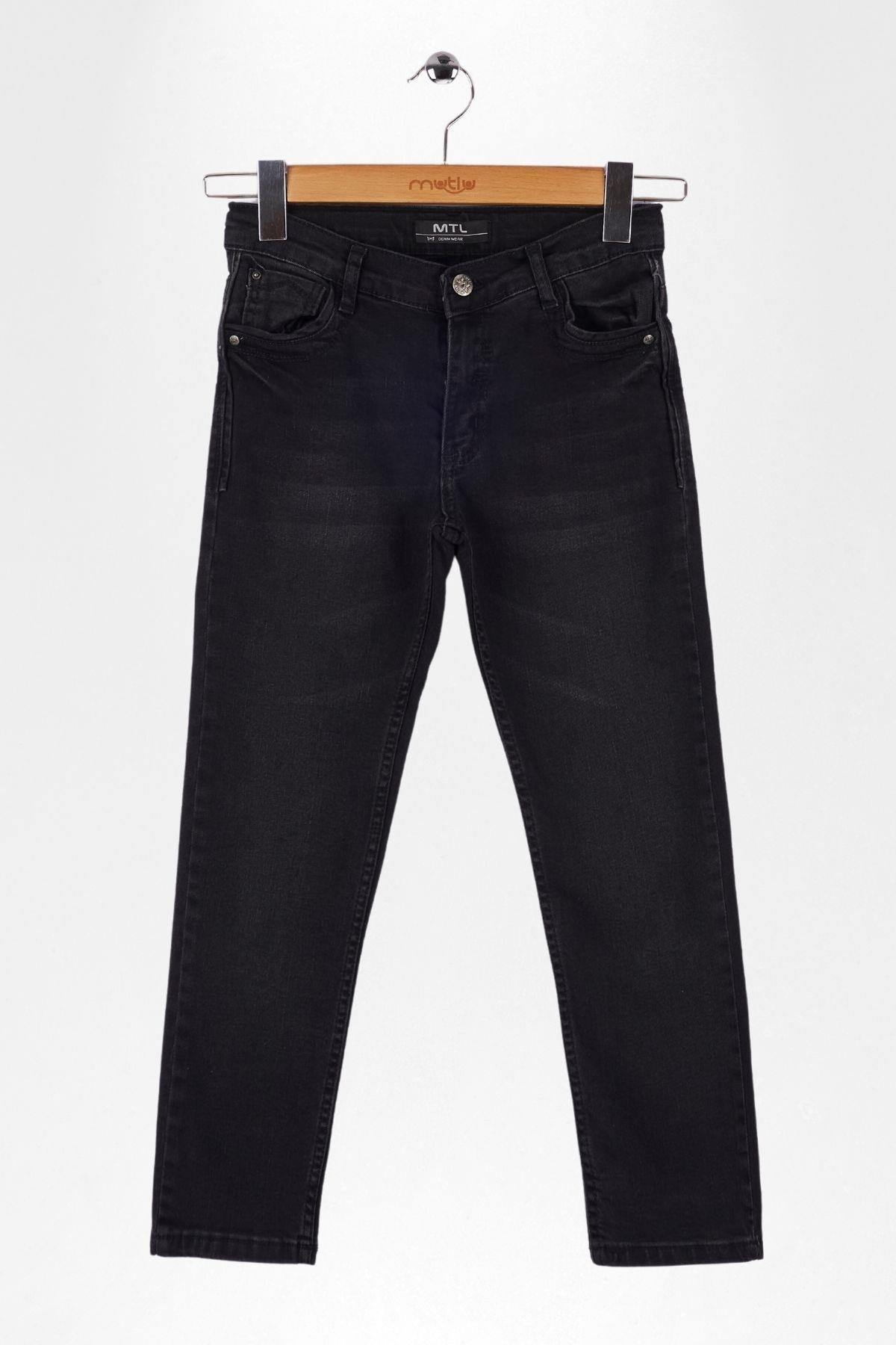 ARKA CEP DİKİŞLİ ERKEK KOT PANTOLON