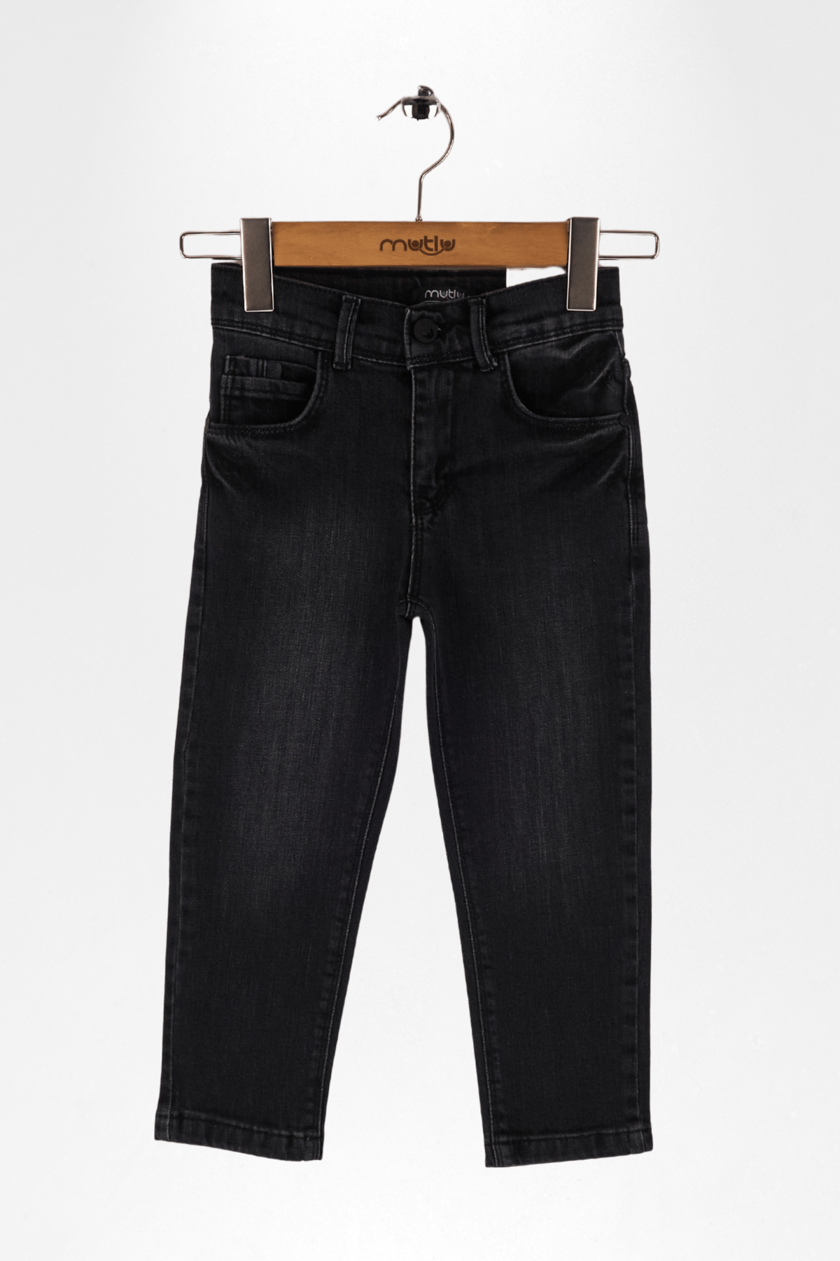 ARKA CEP GOFRELİ ERKEK KOT PANTOLON