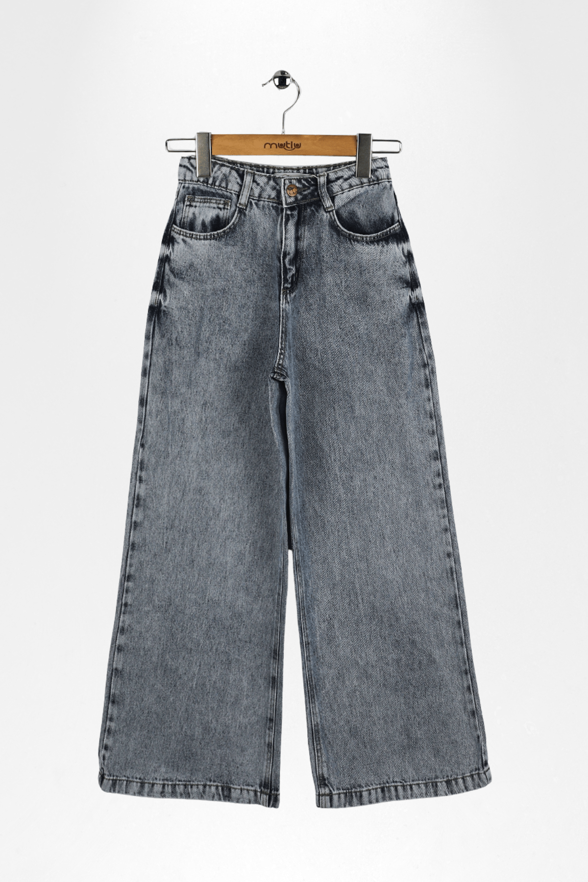 BAGGY KIZ KOT PANTOLON