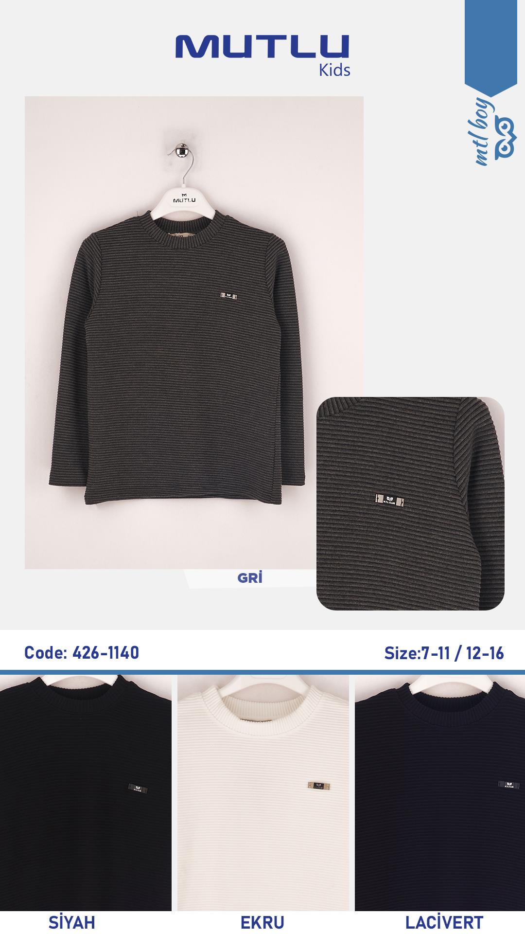 BASİC ERKEK OKUL ÖRME SWEAT