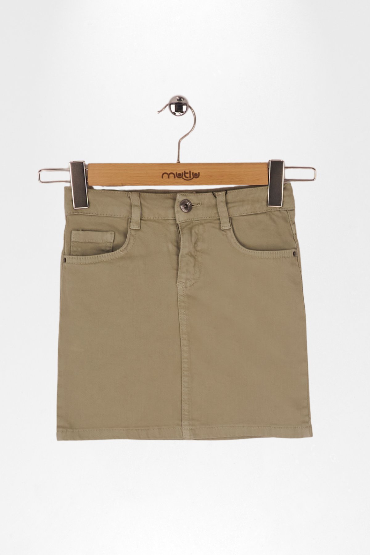 BASİC GABARDİN KIZ ETEK