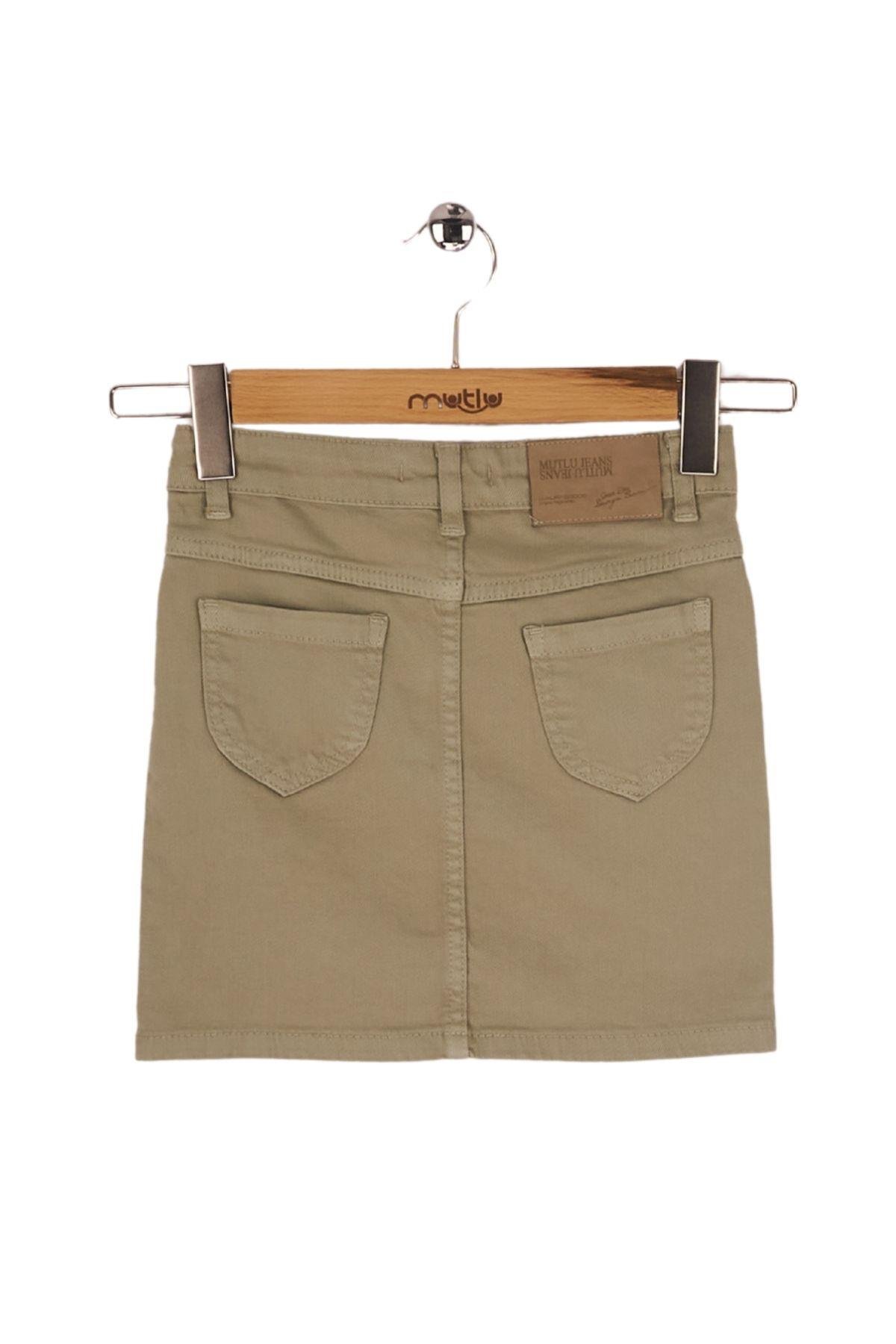 BASİC GABARDİN KIZ ETEK