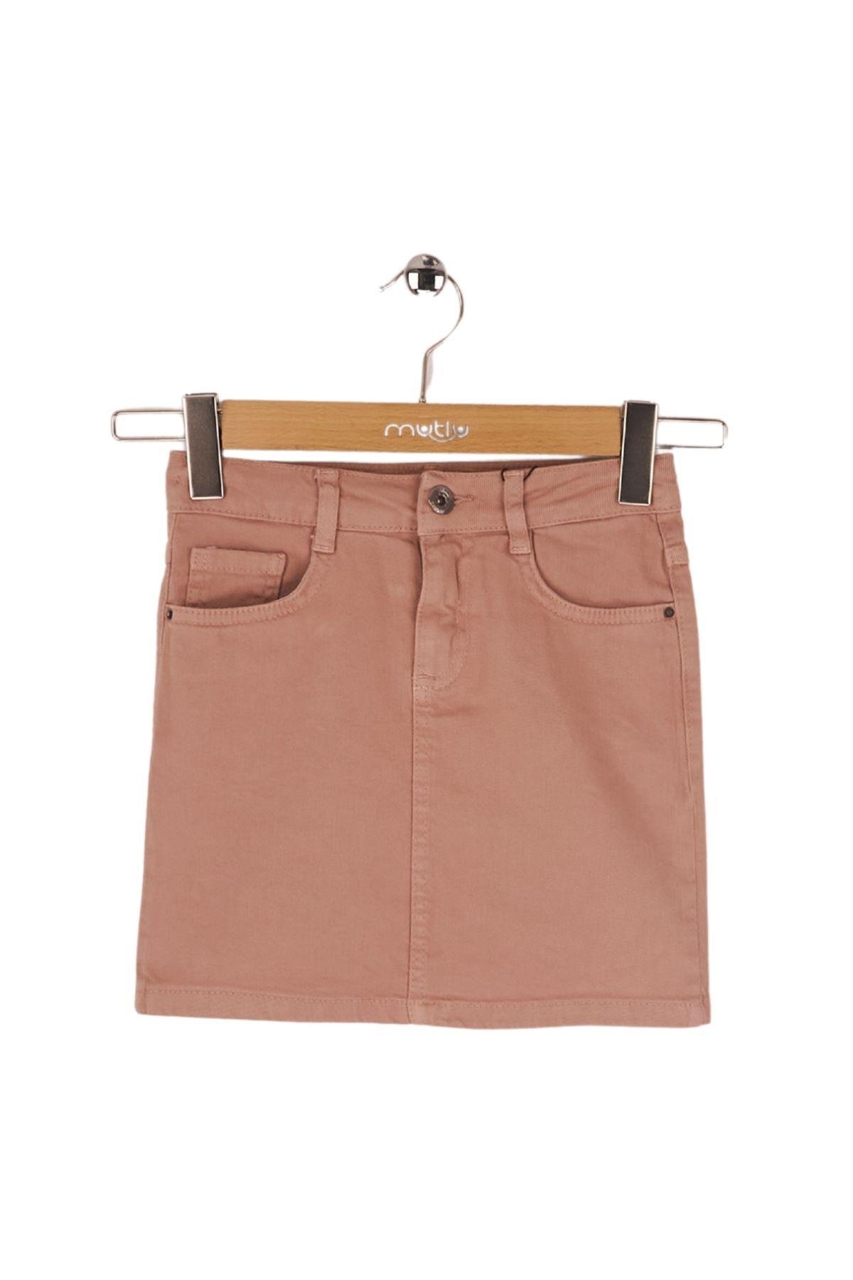 BASİC GABARDİN KIZ ETEK