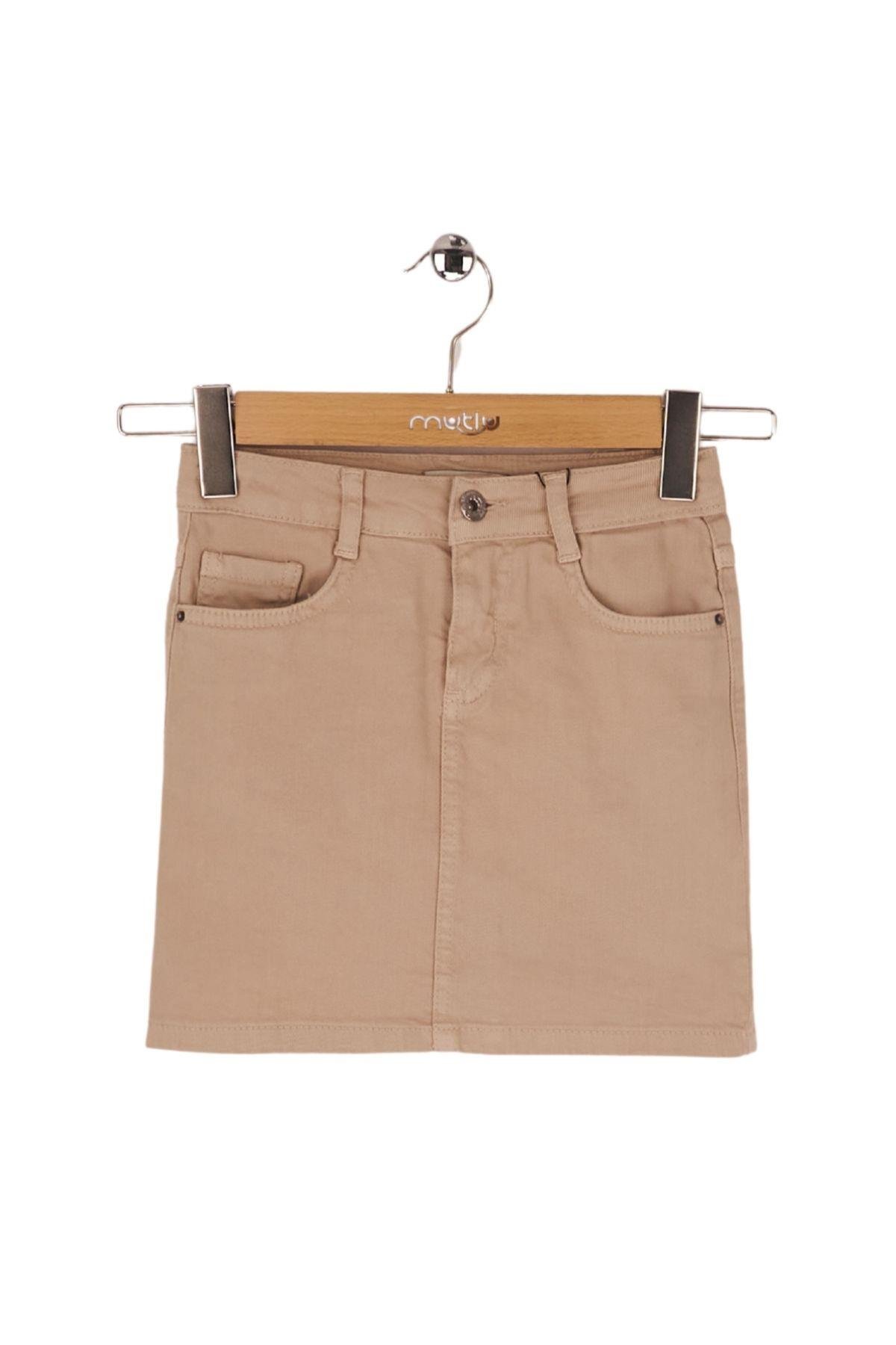 BASİC GABARDİN KIZ ETEK