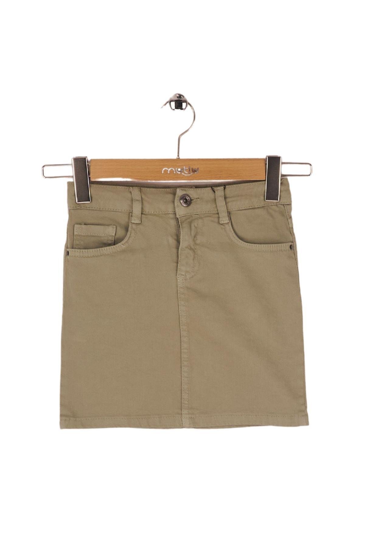 BASİC GABARDİN KIZ ETEK