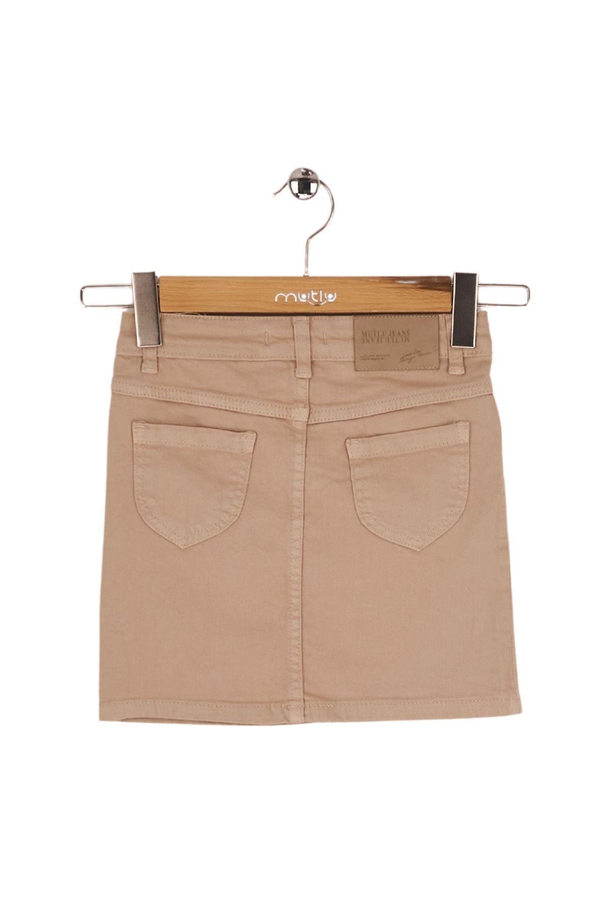 BASİC GABARDİN KIZ ETEK