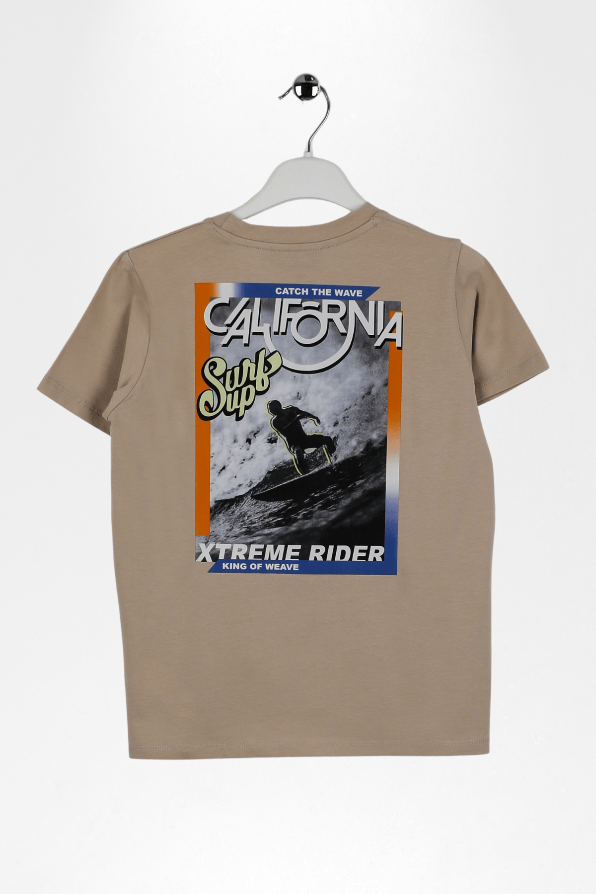 BASKI NAKIŞ DETAYLI ERKEK TSHIRT