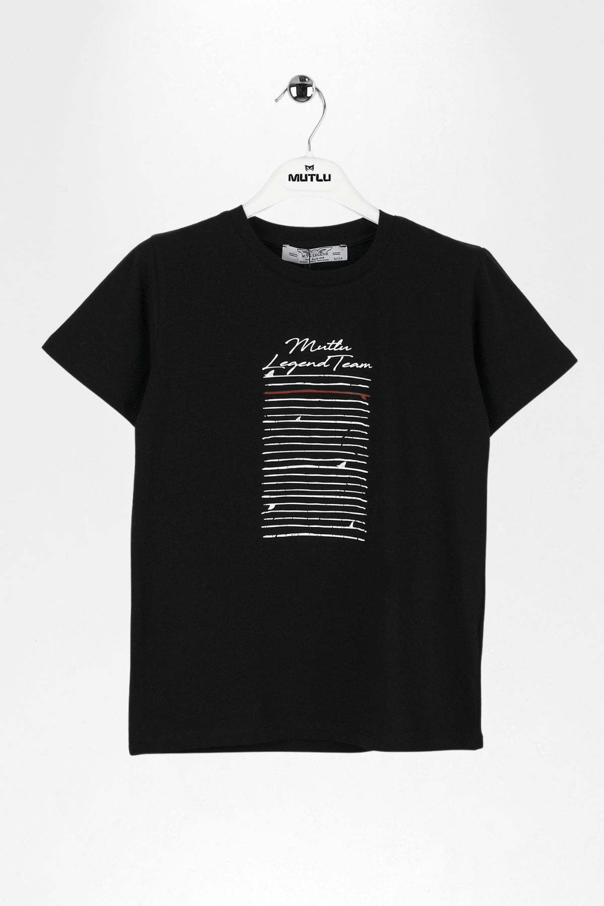 BASKI NAKIŞ DETAYLI ERKEK TSHIRT