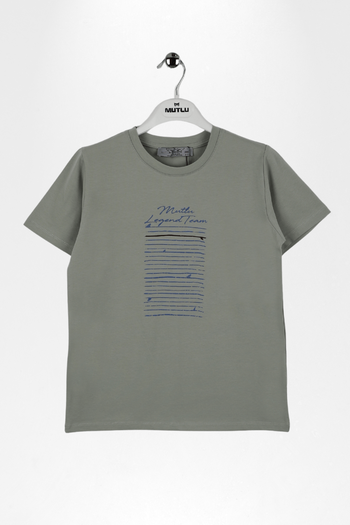 BASKI NAKIŞ DETAYLI ERKEK TSHIRT