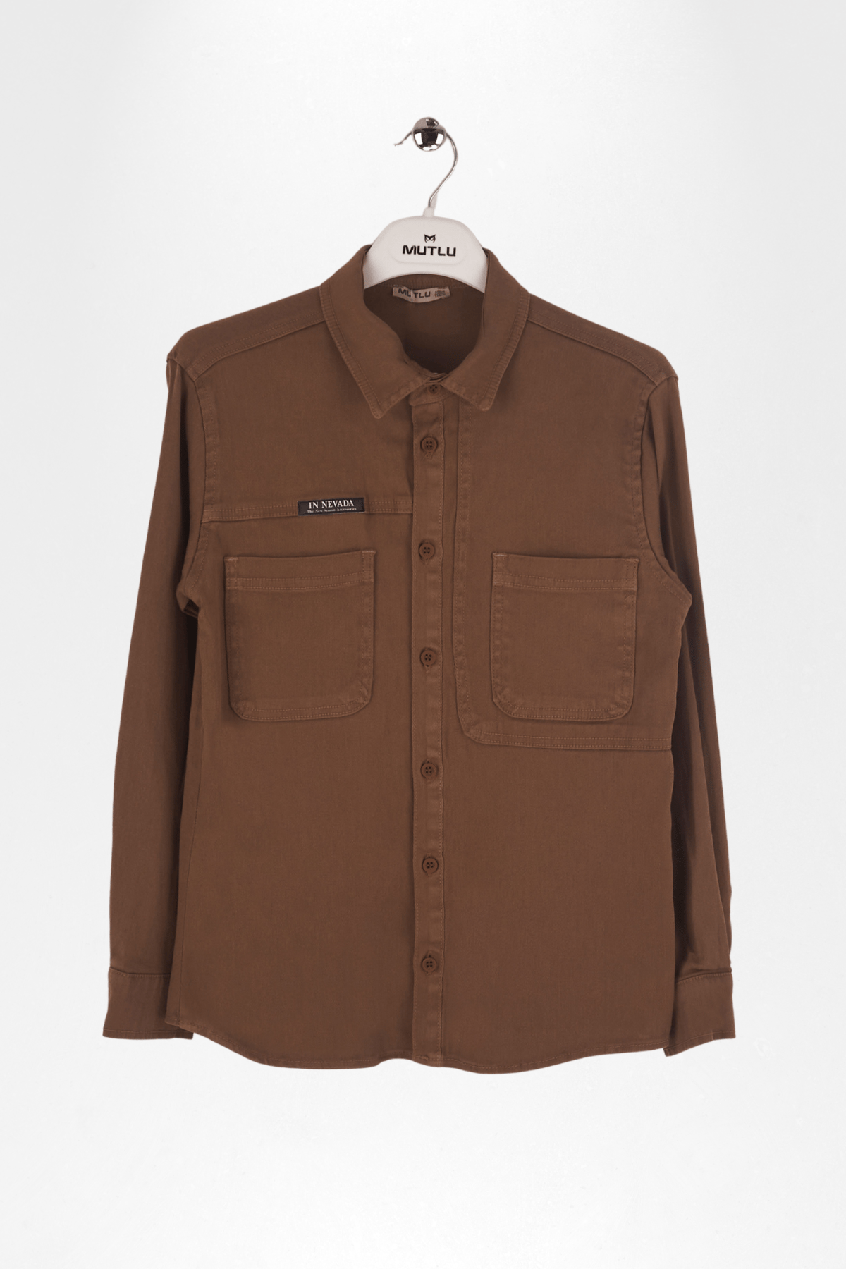 BEDEN PARÇALI ERKEK GABARDİN GÖMLEK