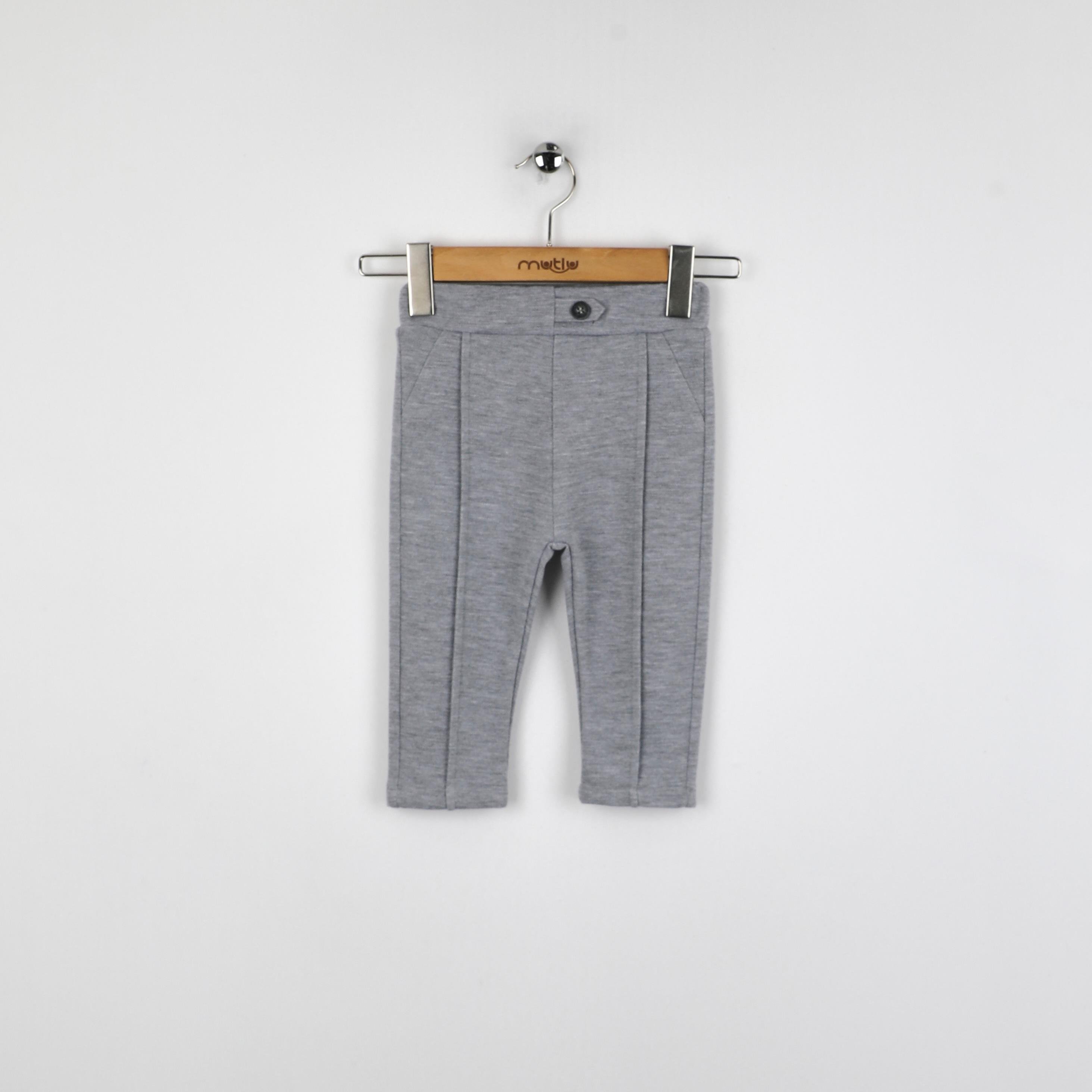 BEL APOLET DETAYLI ERKEK PANTOLON