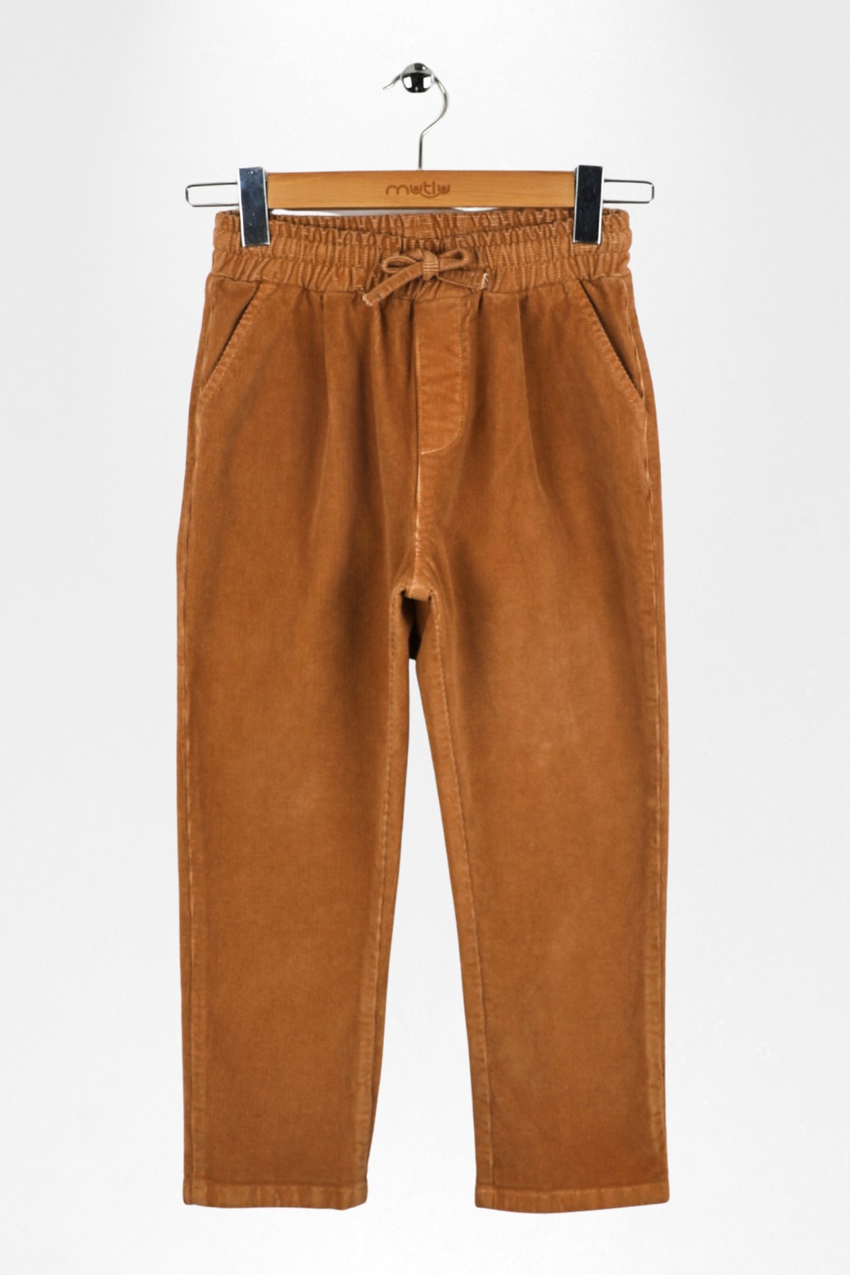 BEL LASTİKLİ ERKEK KADİFE PANTOLON