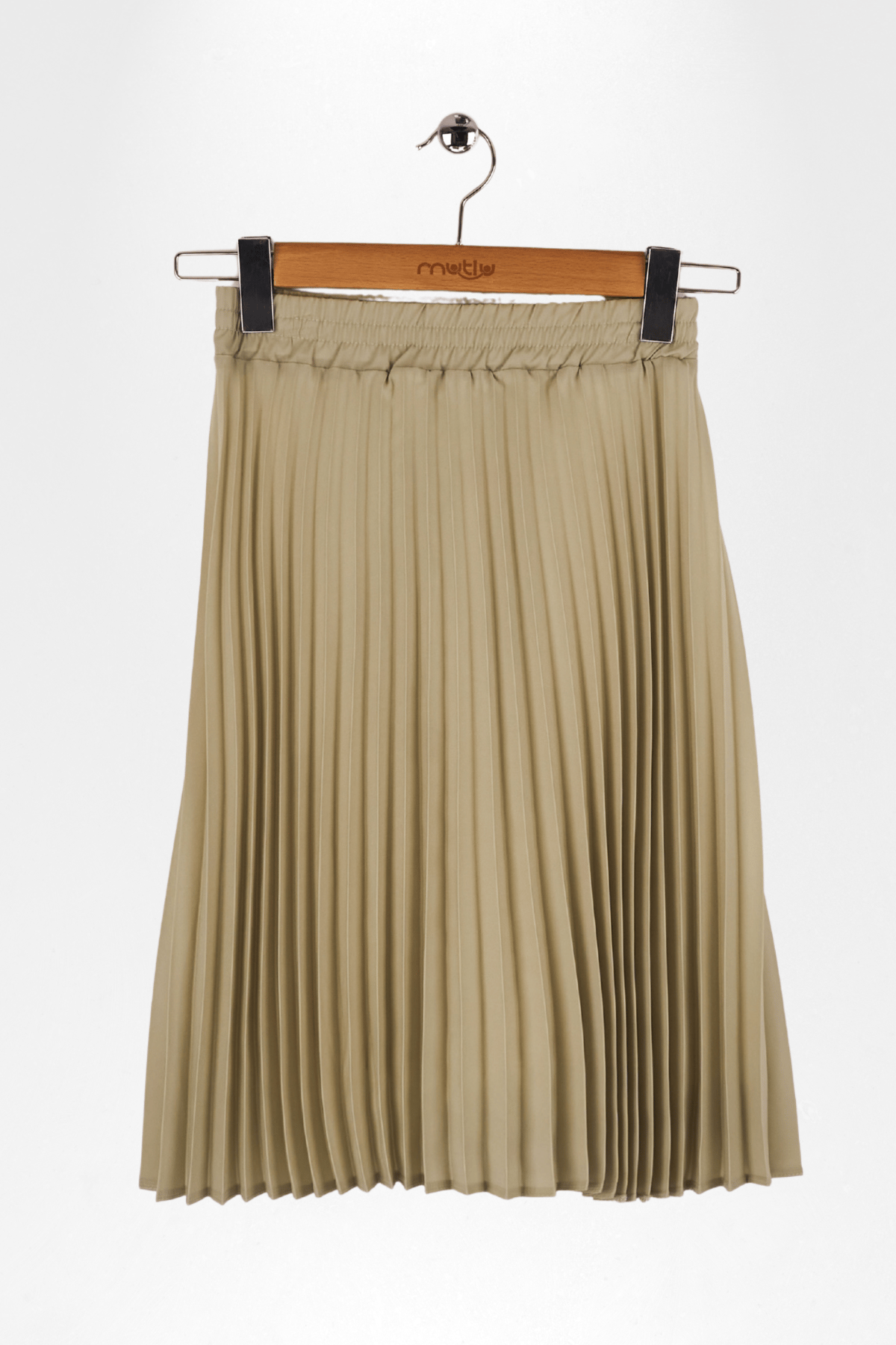 BEL LASTİKLİ KIZ PİLİSE ETEK