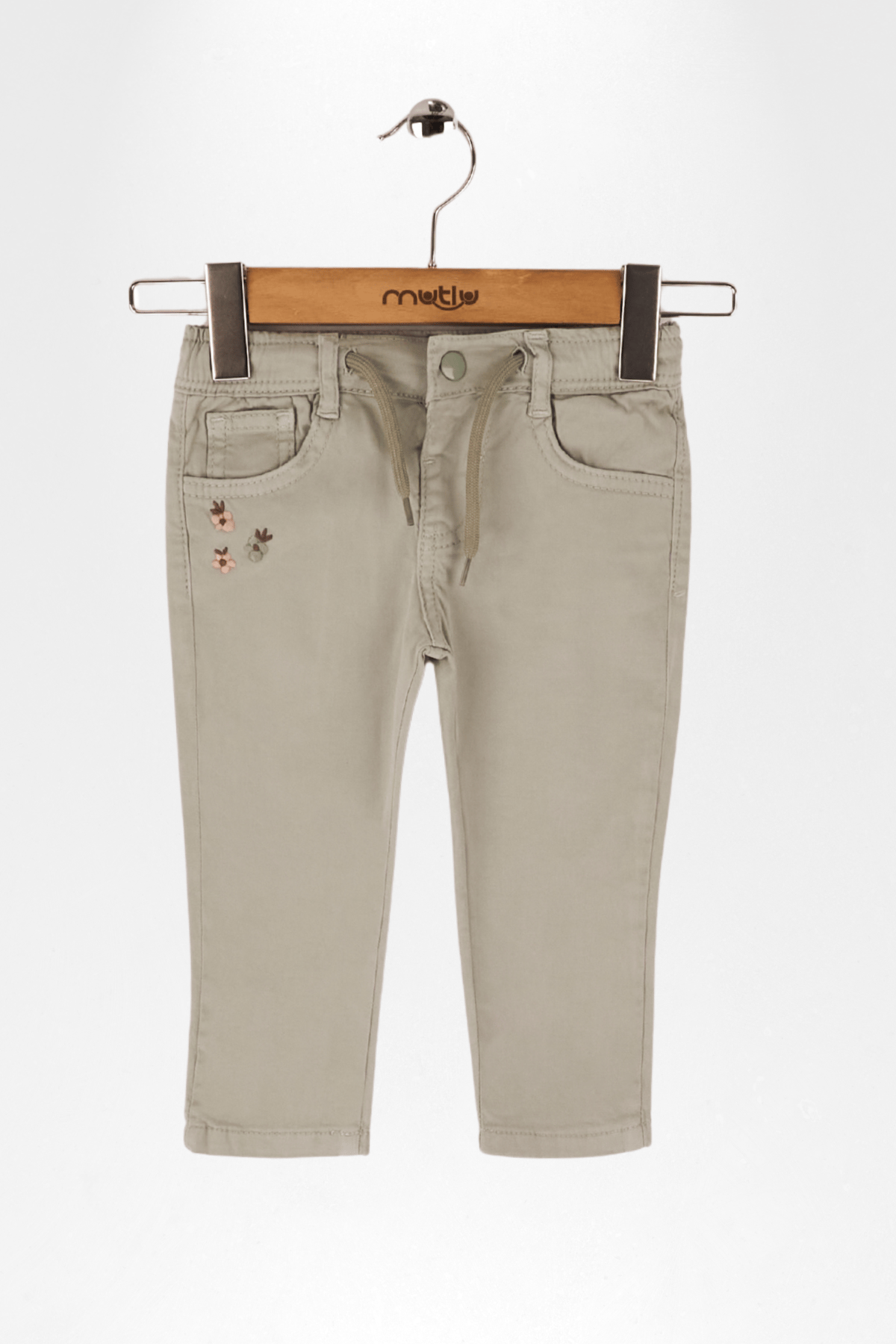 BELİ BAĞCIKLI KIZ GABARDİN PANTOLON