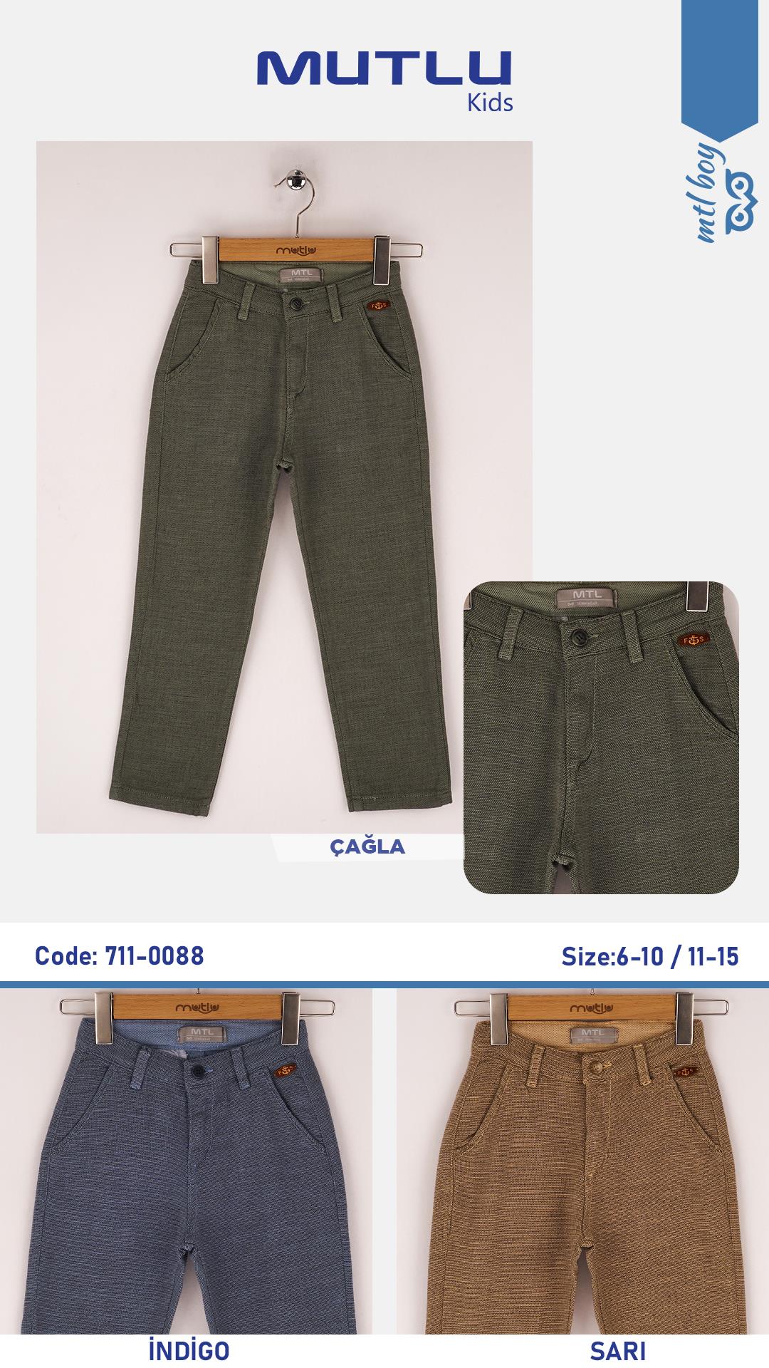 CEP AKSESUARLI ERKEK PANTOLON