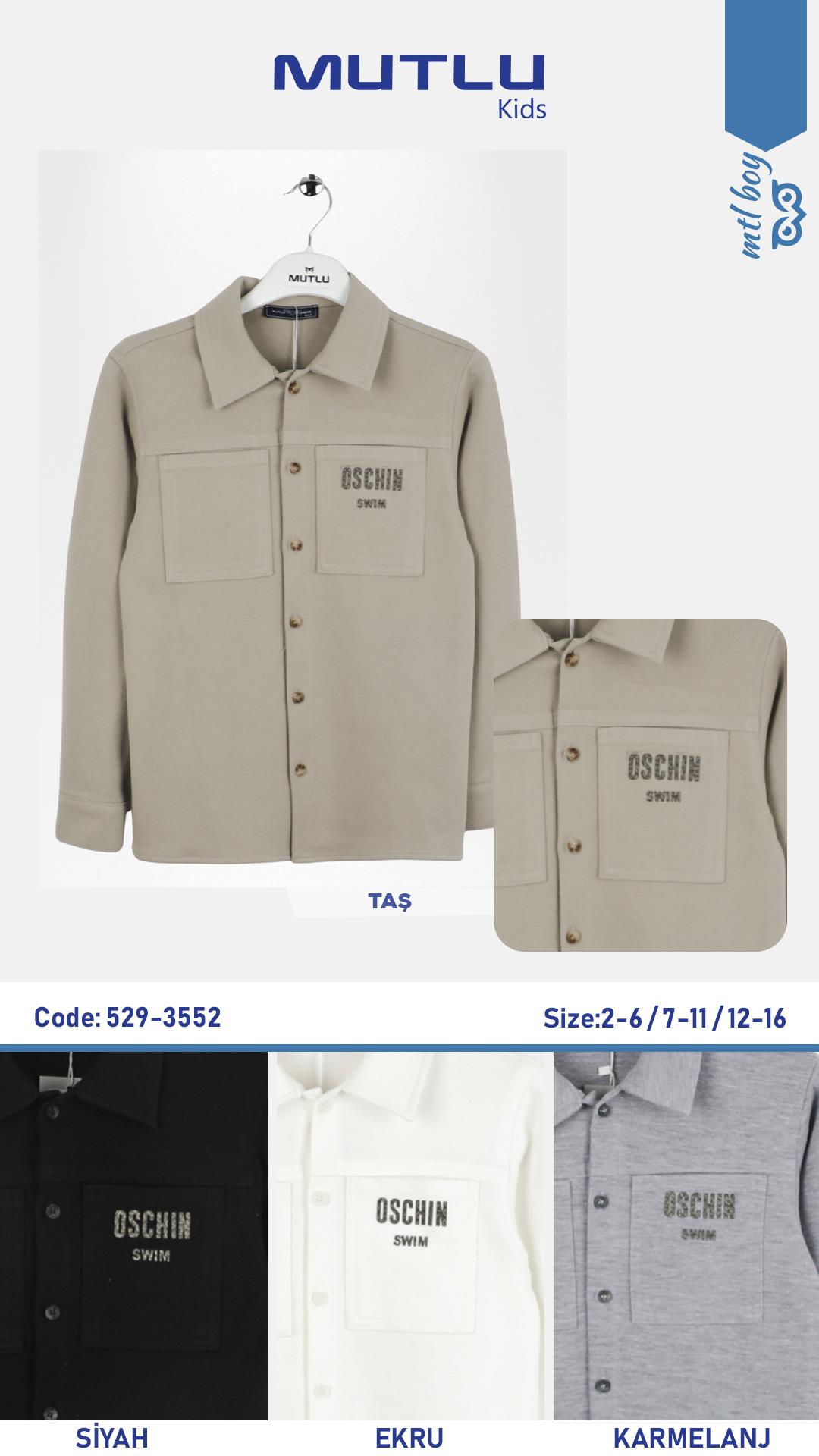 CEP BASKILI ERKEK ARMÜRLÜ GÖMLEK