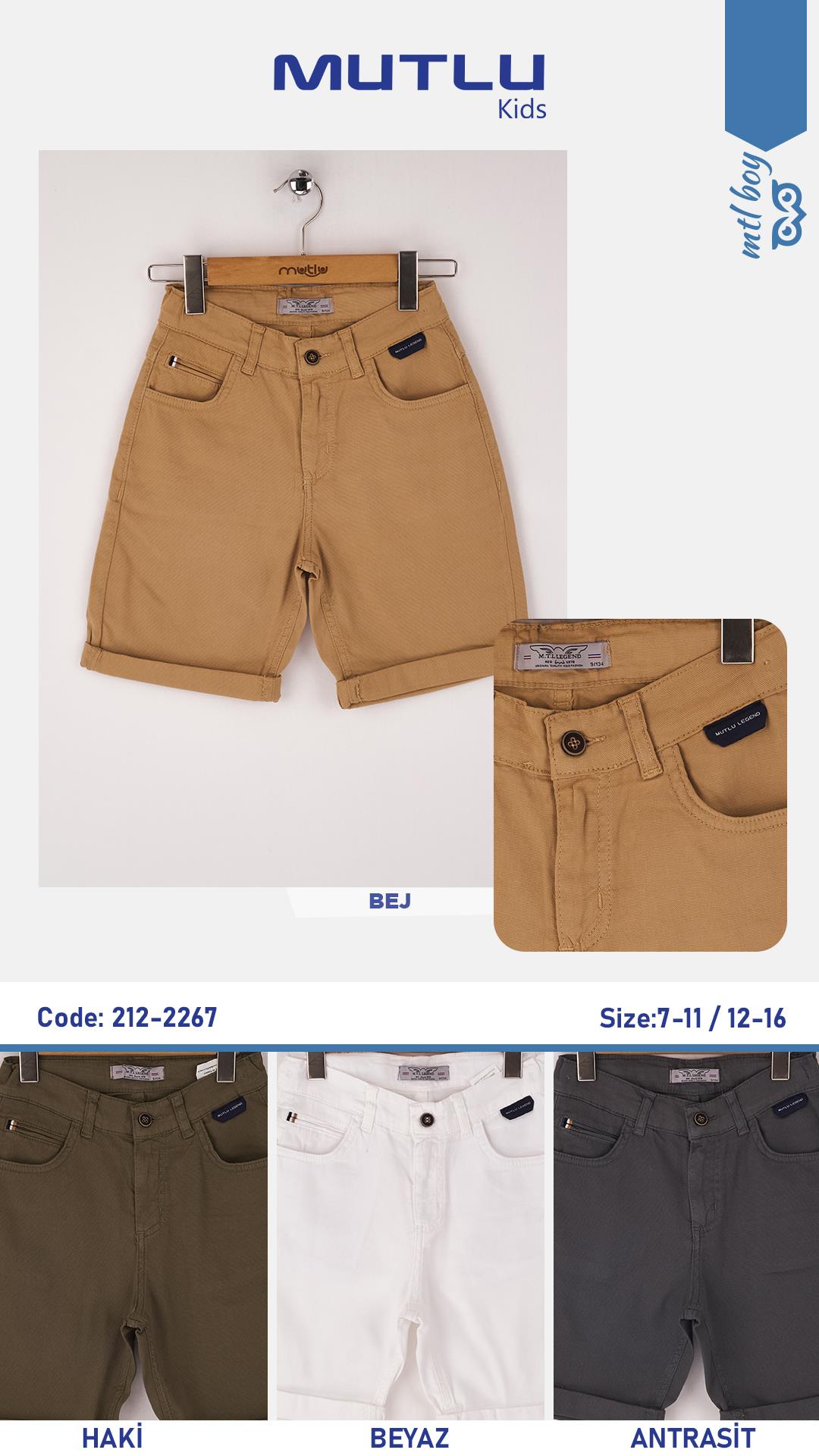 CEP EKSTRAFOR DETAYLI ERKEK BERMUDA