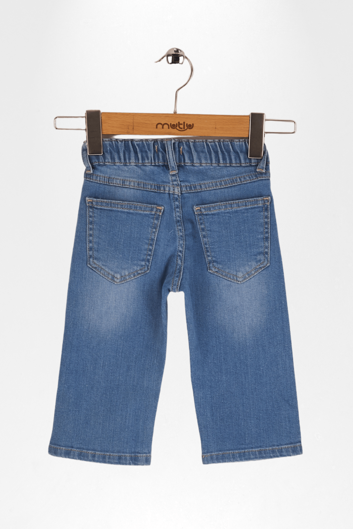 CEP PENSLİ KIZ KOT PANTOLON